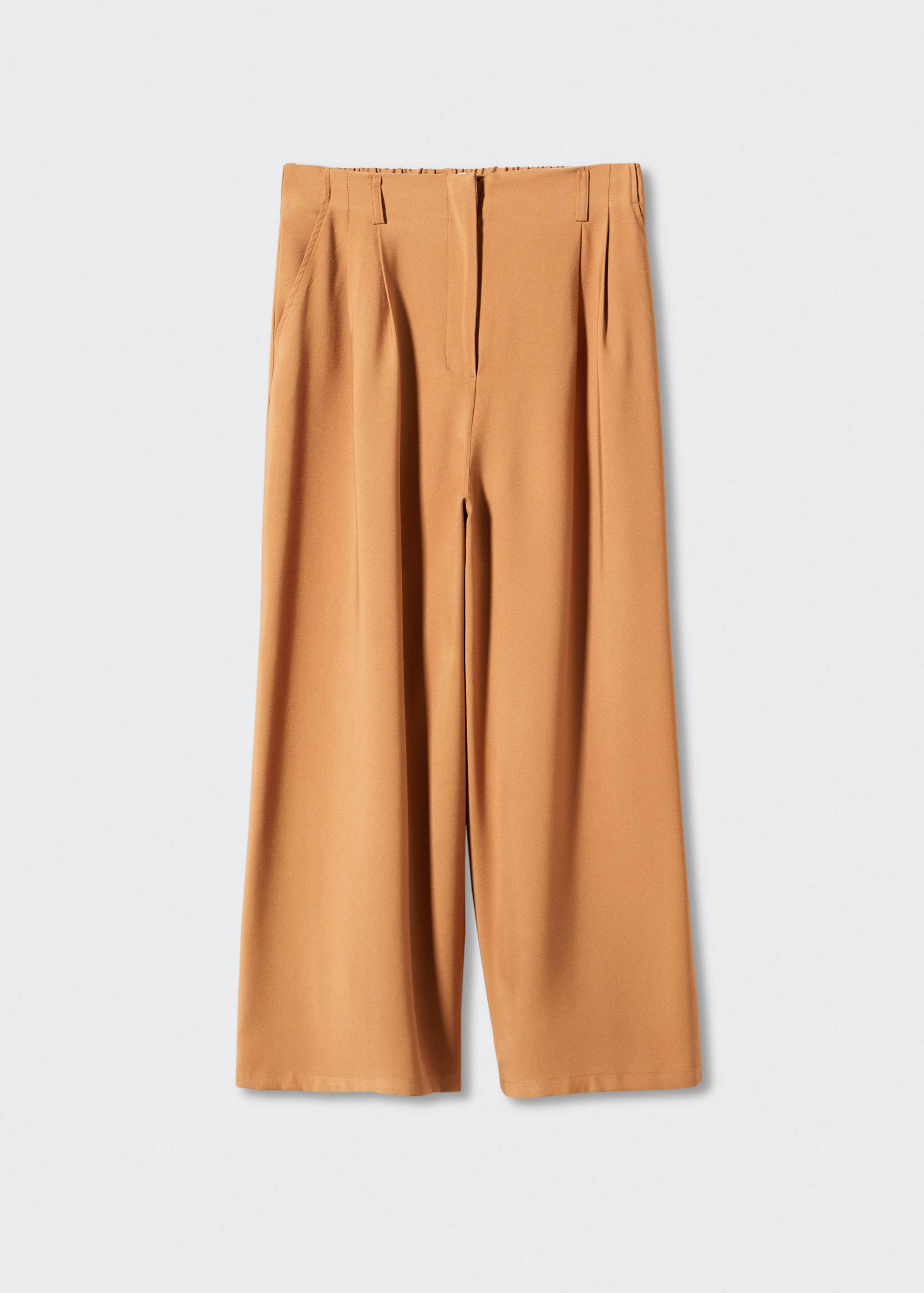 Pleated culottes trousers - Article without model