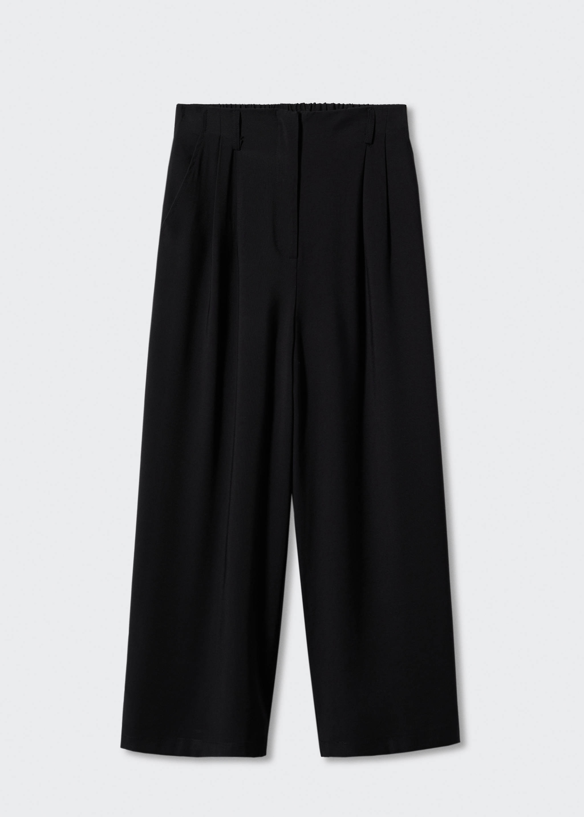 Pleated culottes trousers - Article without model