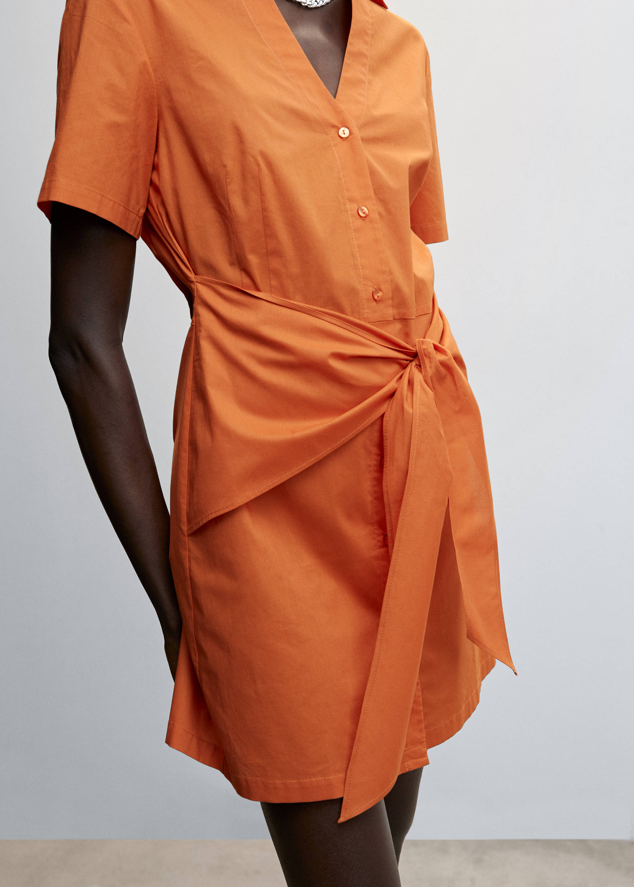 Robe chemisier nœud - Détail de l'article 6