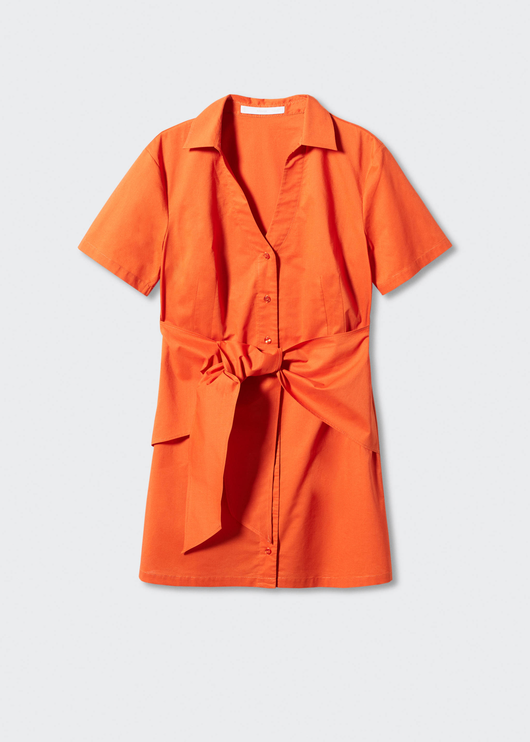 Robe chemisier nœud - Article sans modèle