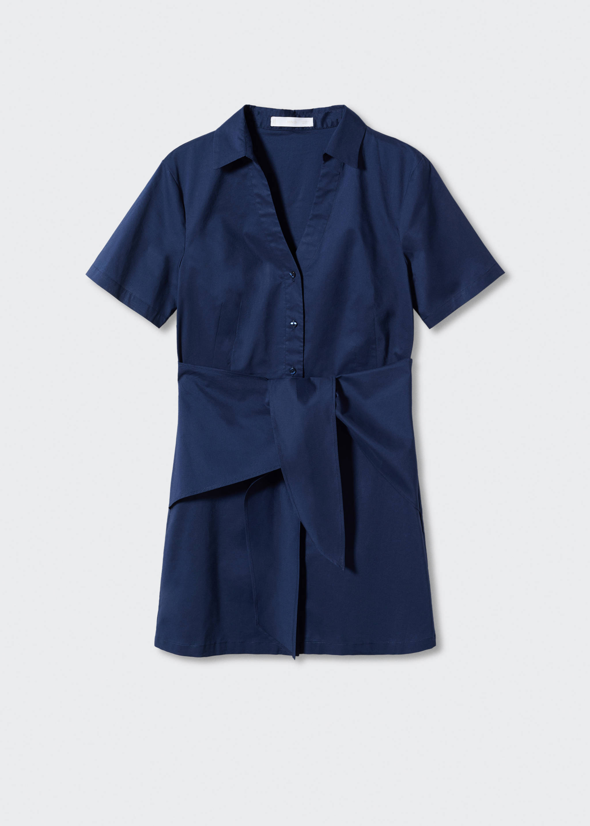 Robe chemisier nœud - Article sans modèle