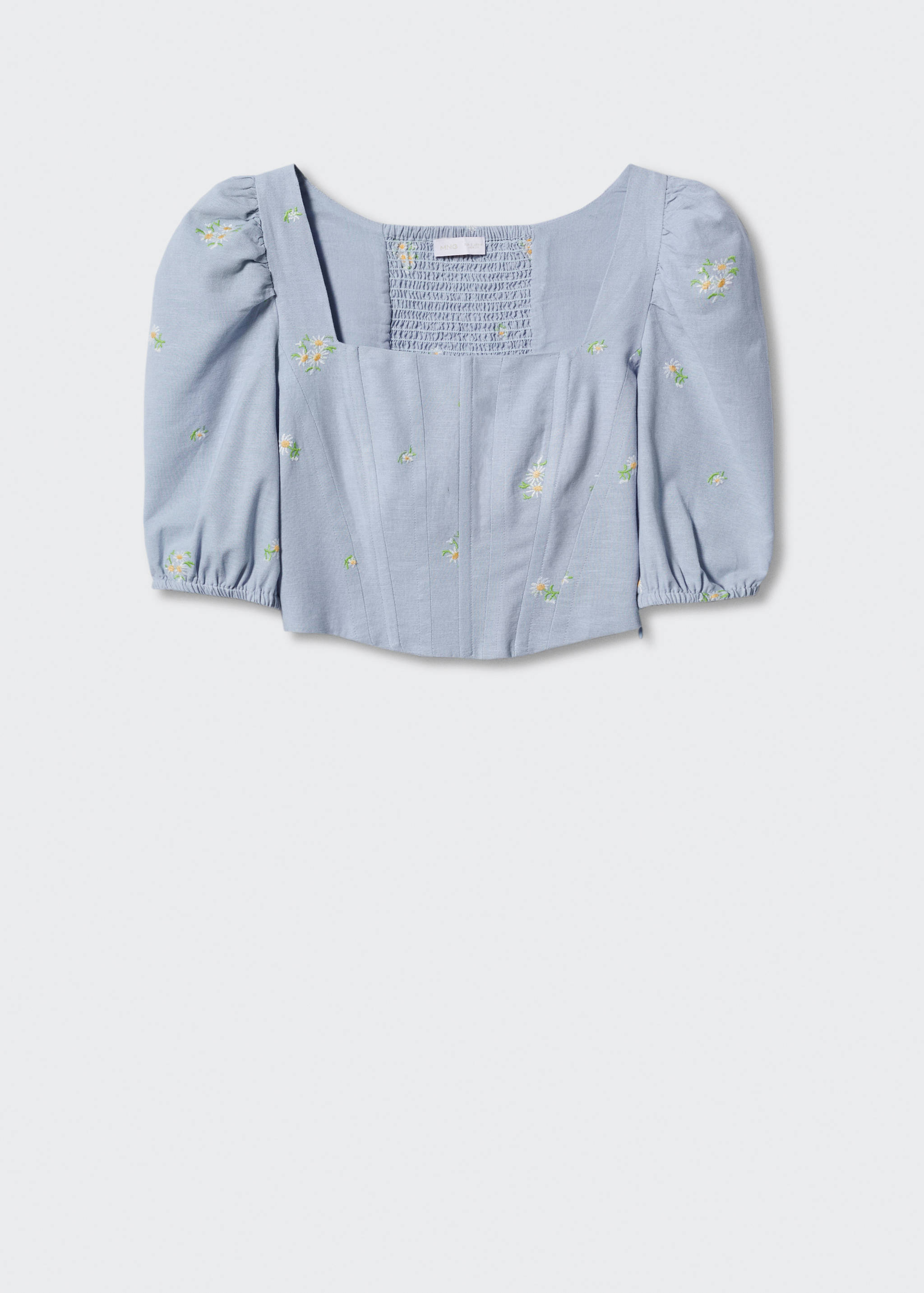 Floral embroidered blouse - Article without model