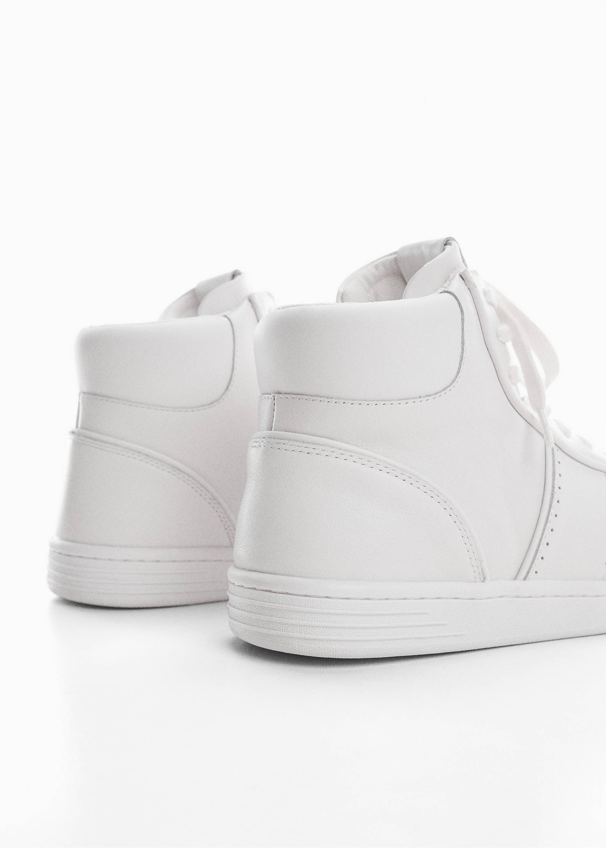 Кроссовки-ботинки из кожи - Деталь изделия 2, Белый. Ref: 47050652-00.