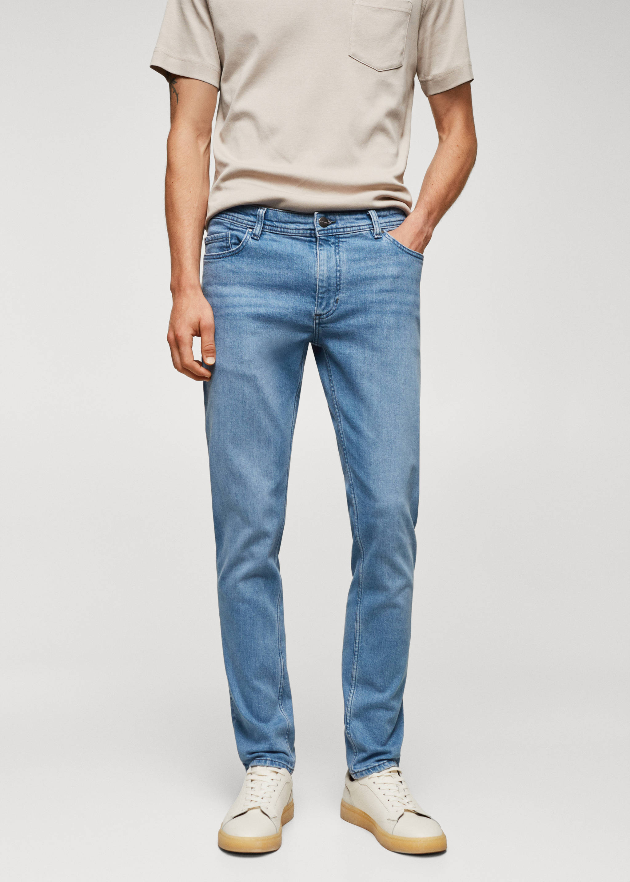 Jeans Jan slim fit - Plano medio