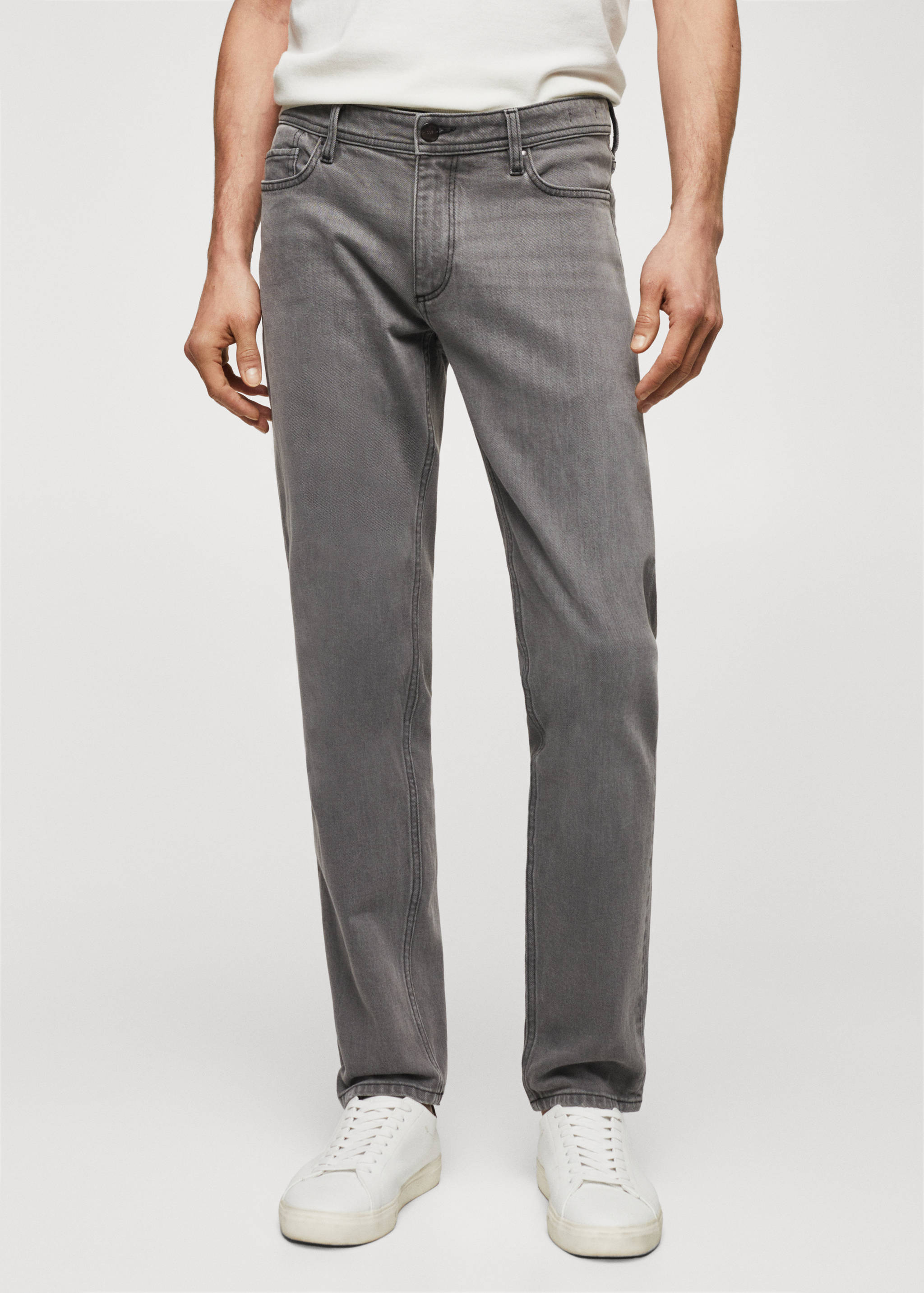 修身Jan牛仔裤 - null