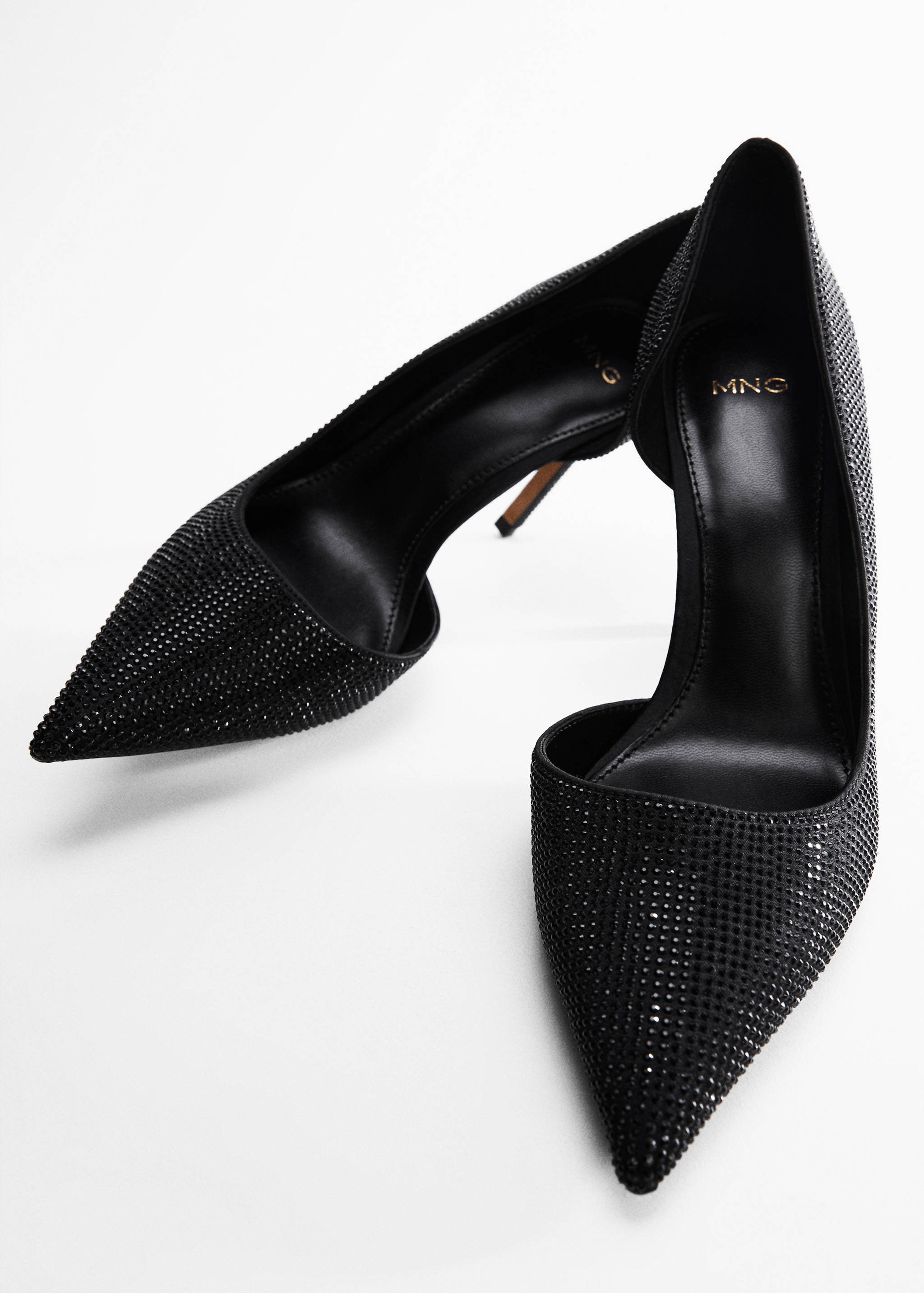 Rhinestone heel shoes - Details of the article 5