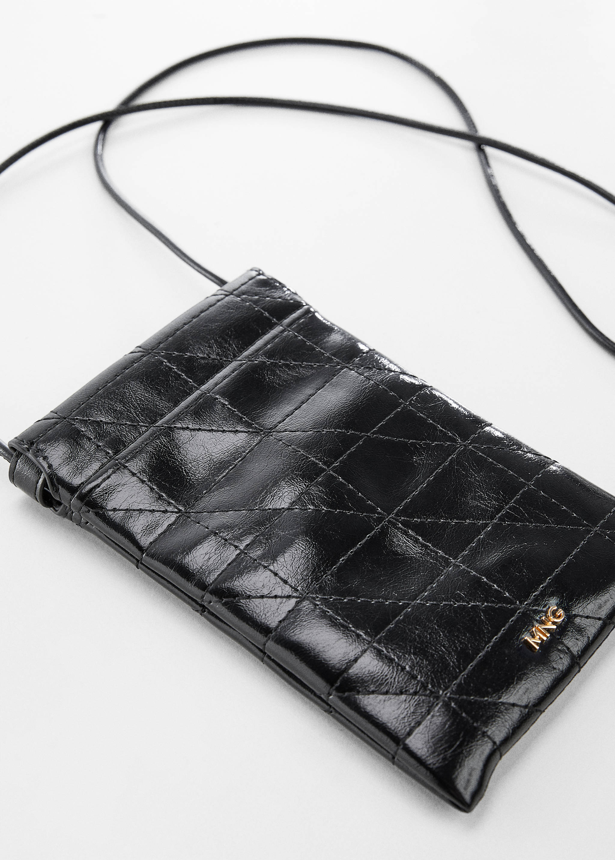 حافظة هاتف محمول مبطنة - رؤية وسط