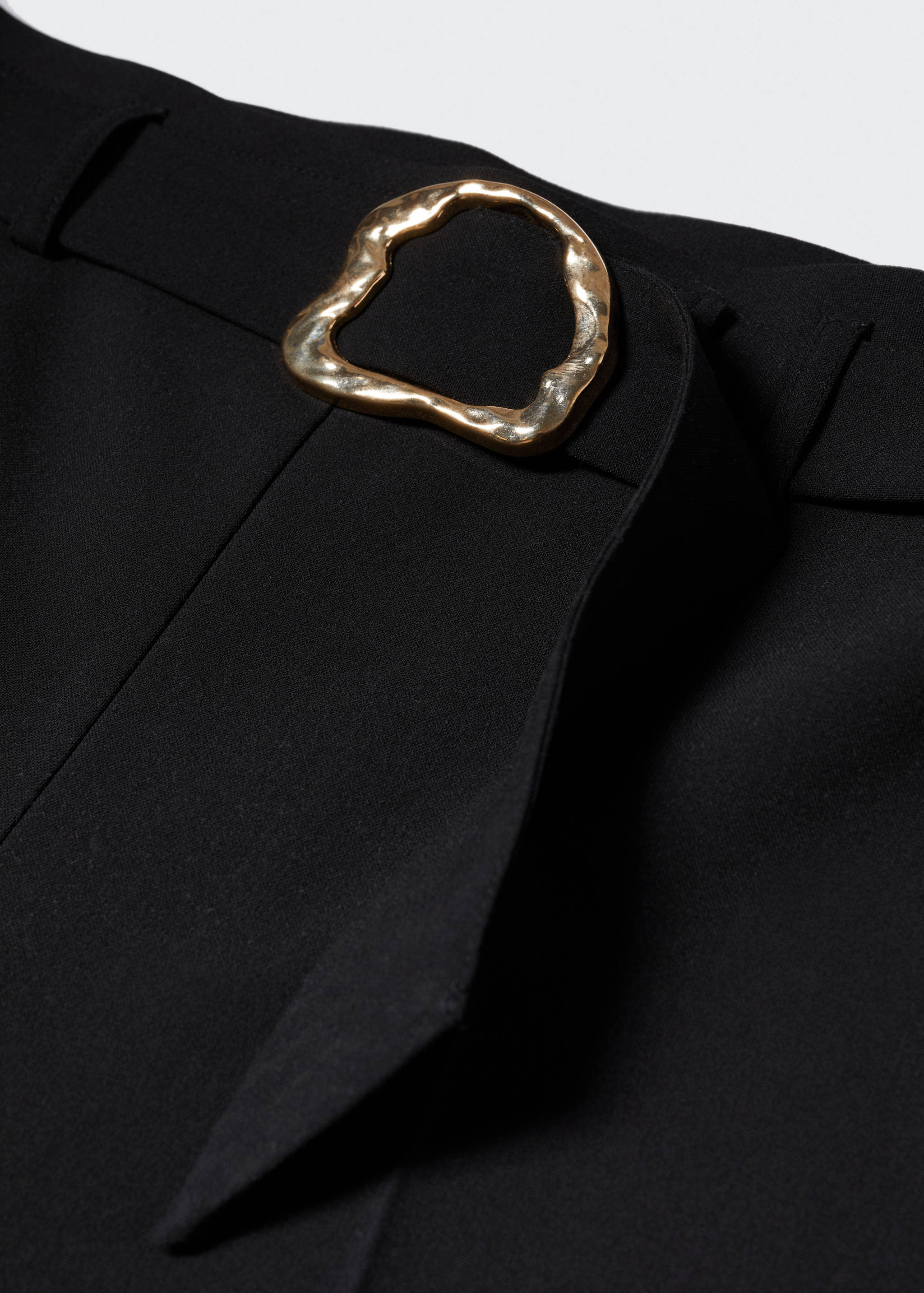 Belt straight-fit trousers - Details of the article 8