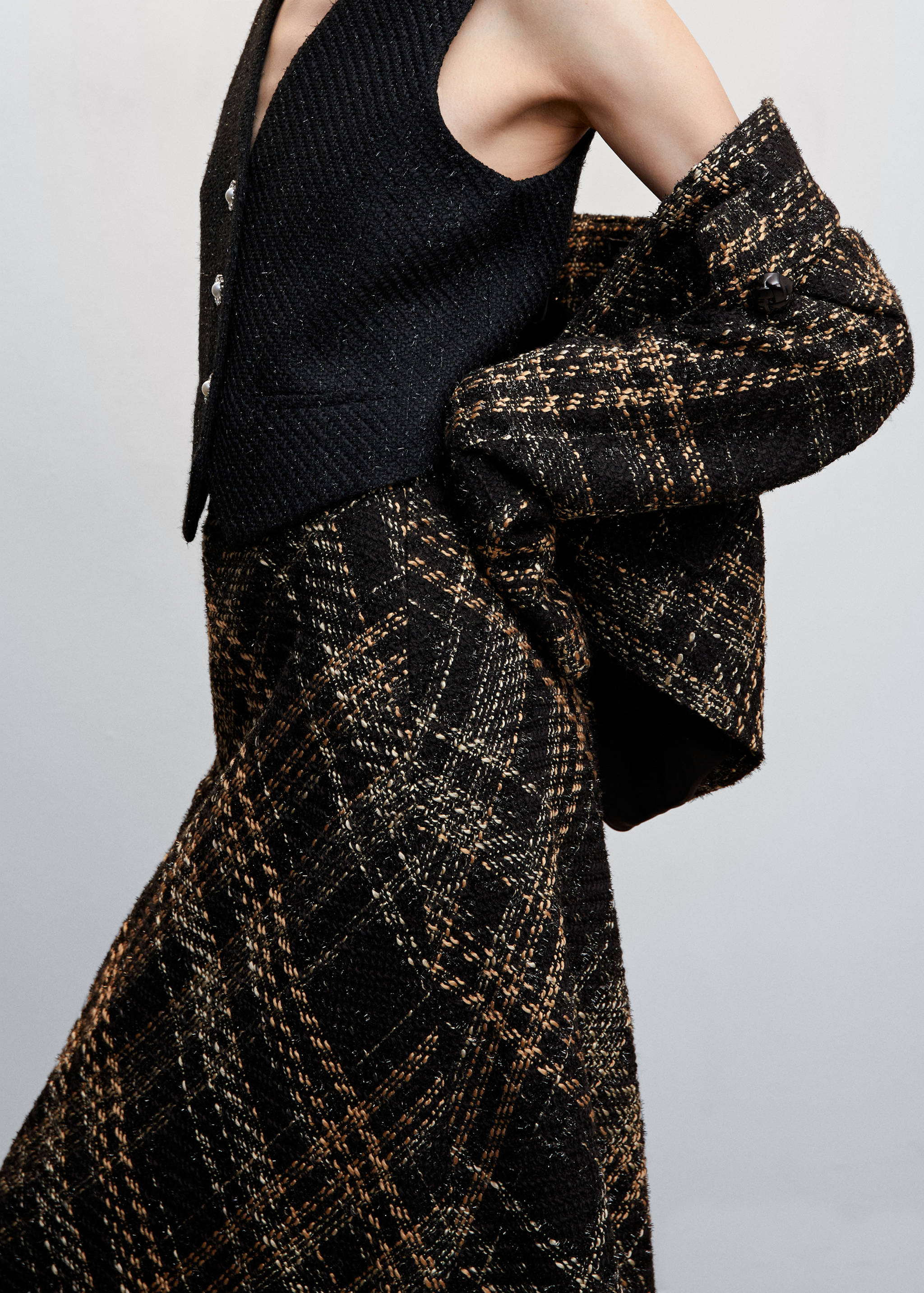 Jupe midi tweed - Détail de l'article 6