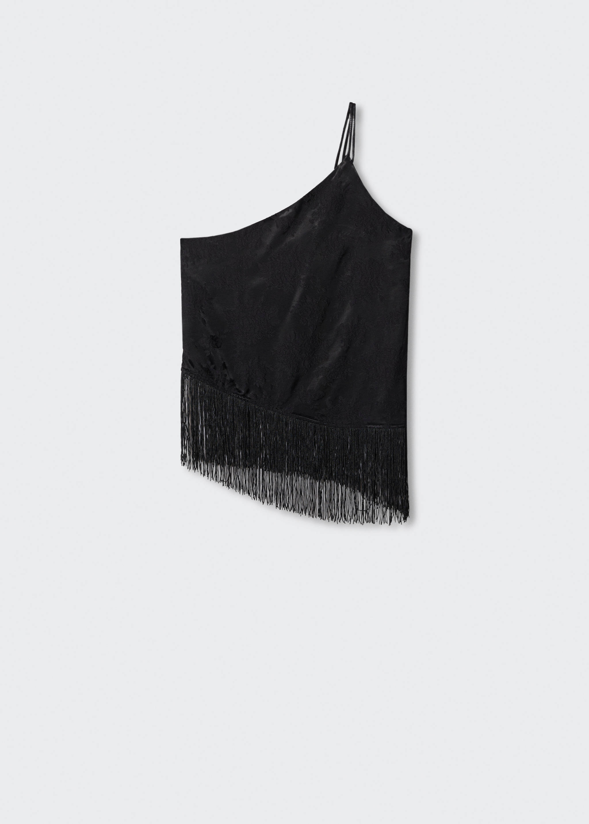 Fringed hem top - Article without model