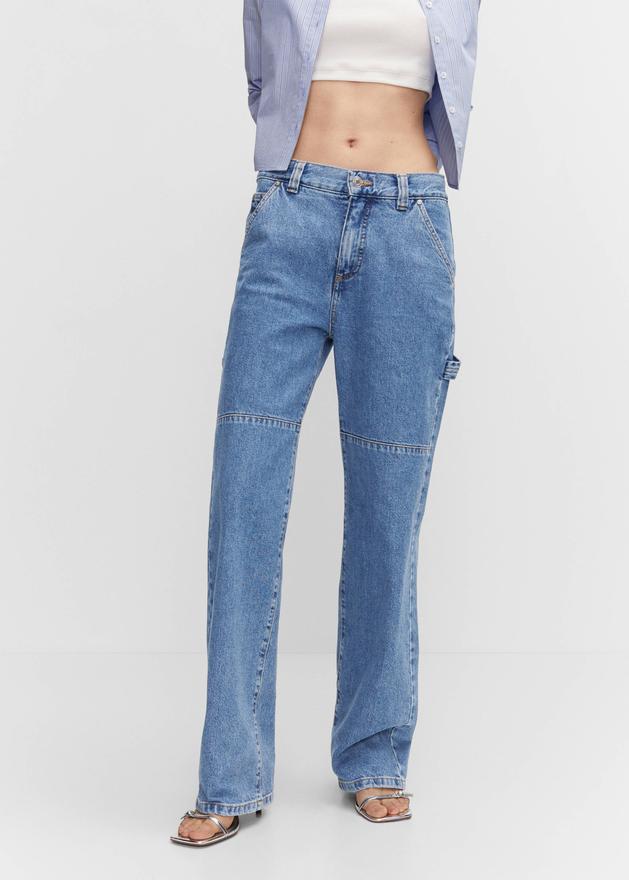 Carpenter cargo jeans - Medium plane