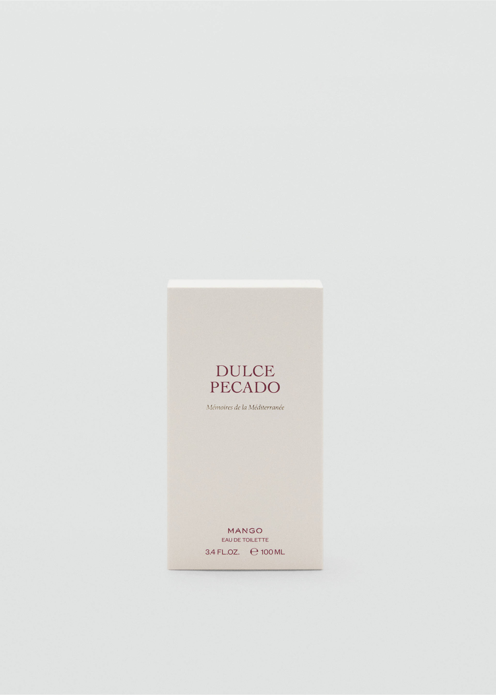 Caja de perfume eau de toilette Dulce Pecado de Mango., Gris visón. Ref: 47051335-00.