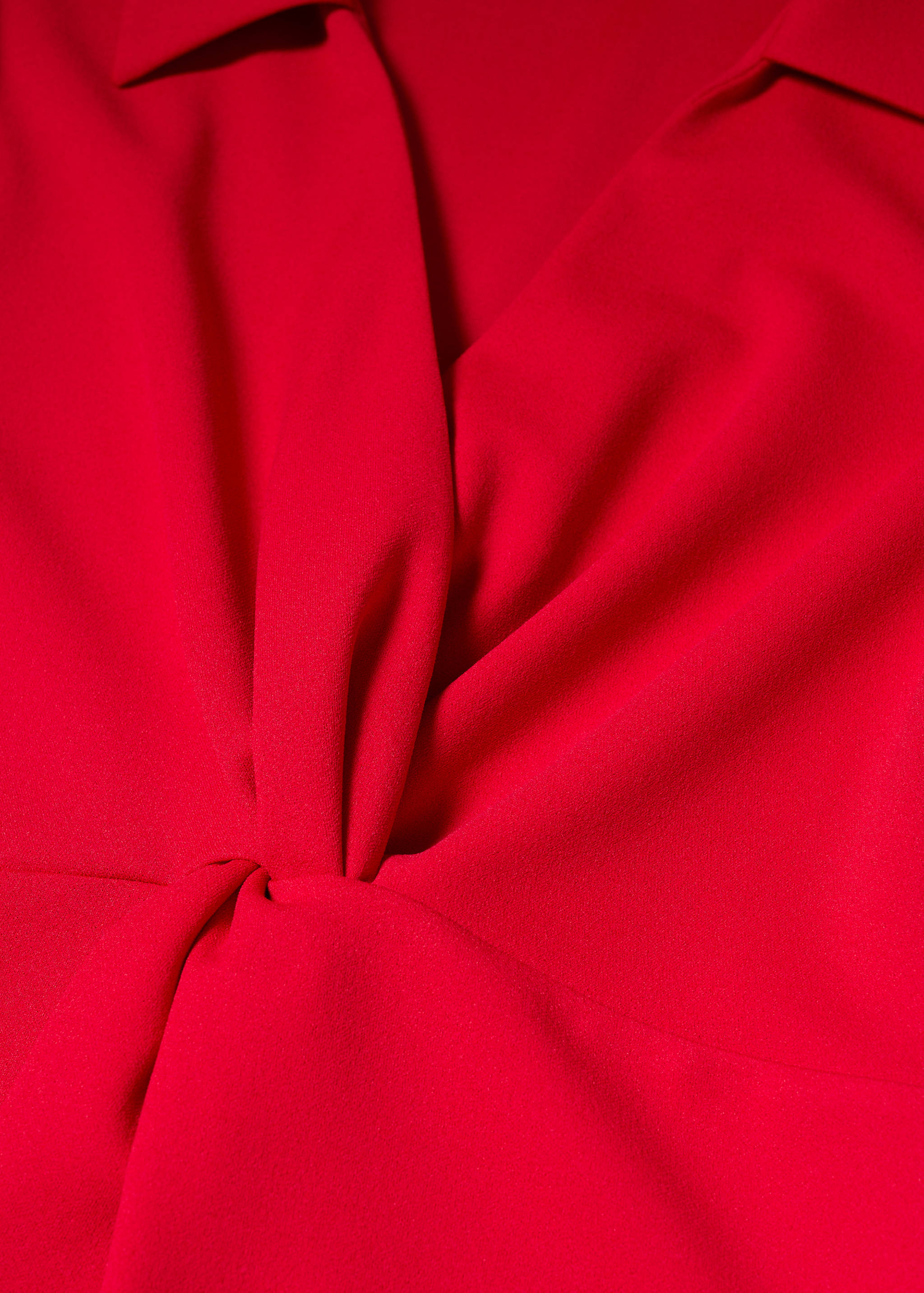 Vestido camisero detalle nudo - Detalle del artículo 8