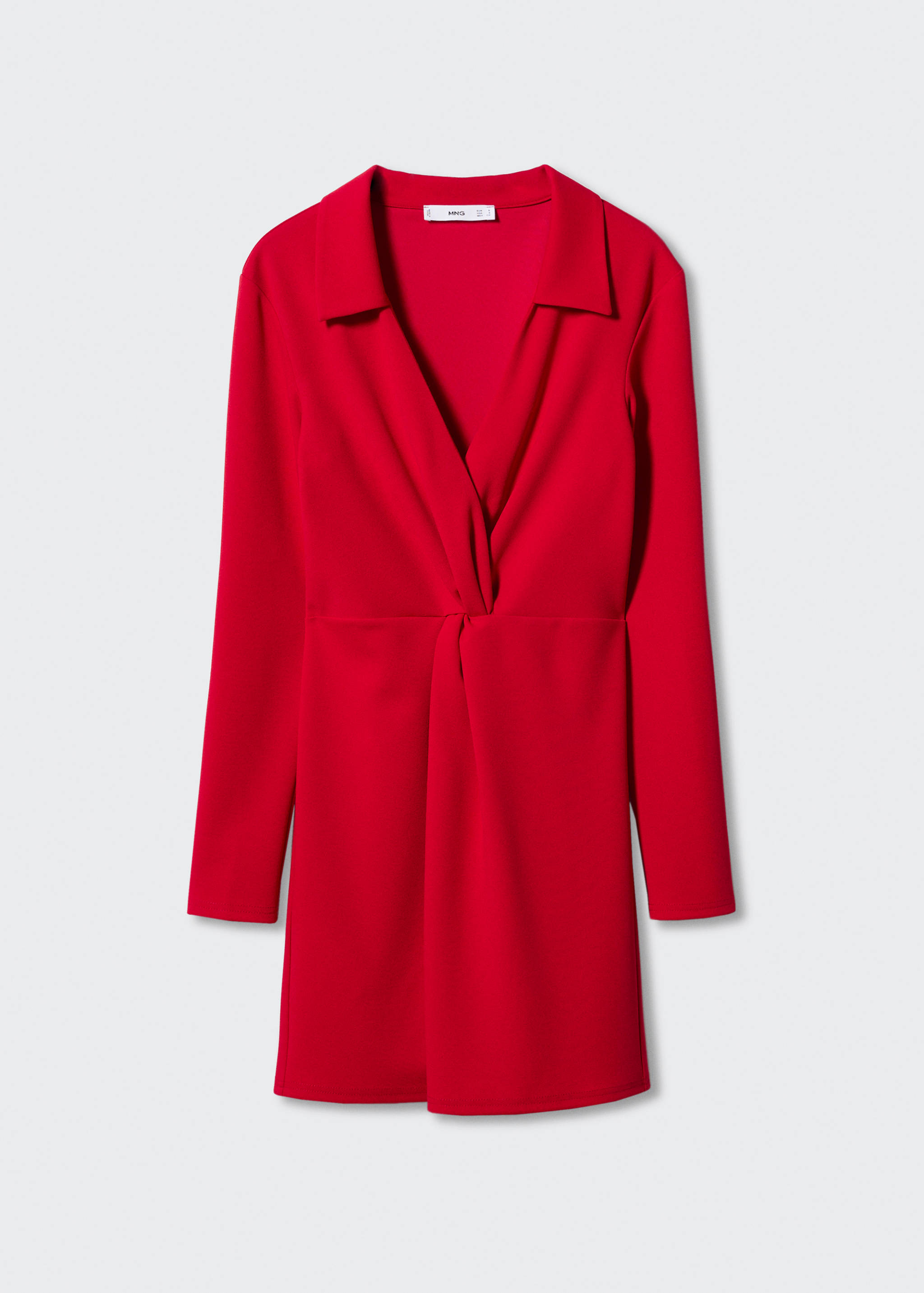 Vestido camisero detalle nudo - Artículo sin modelo