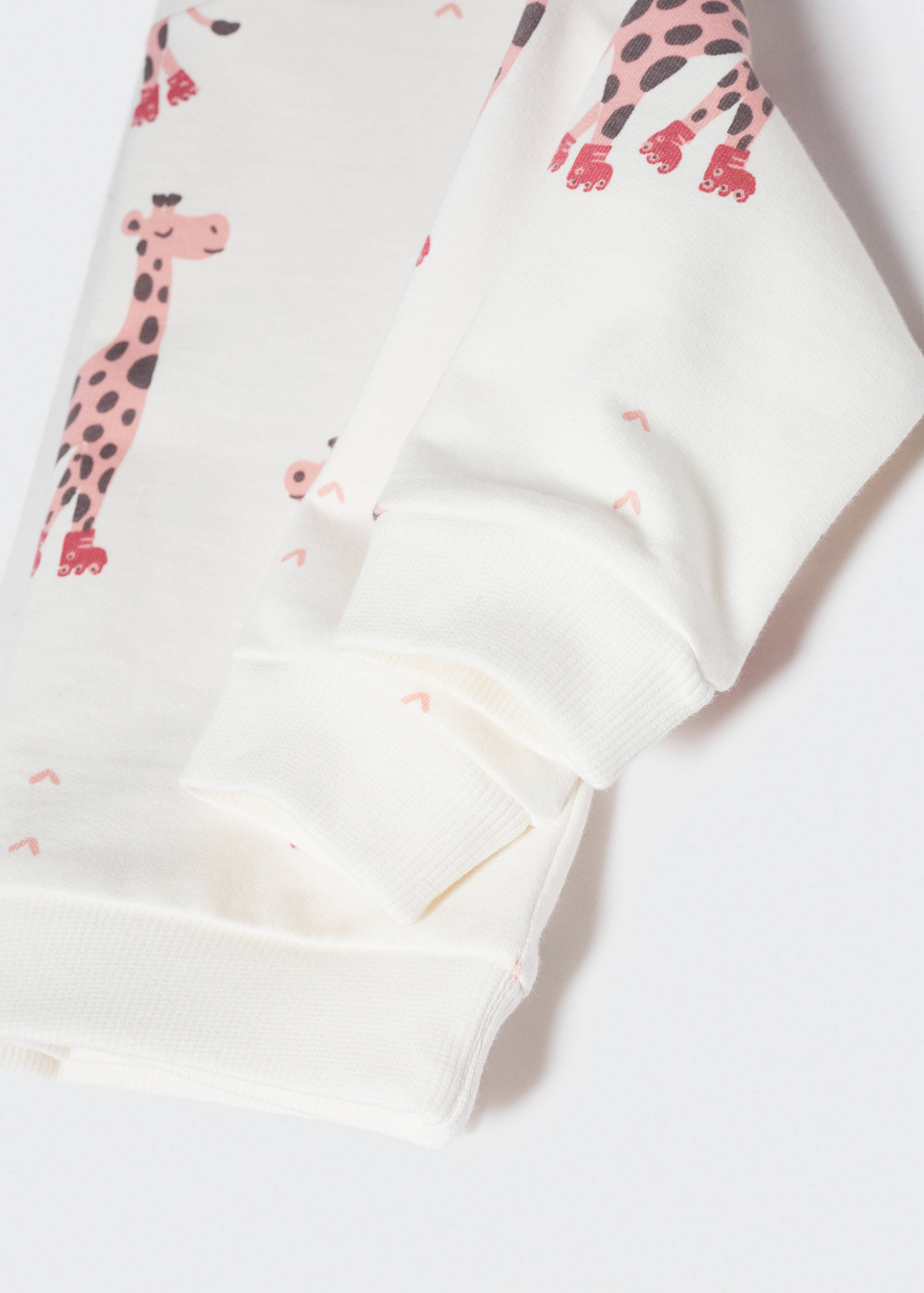 Printed cotton sweatshirt - Details of the article 8