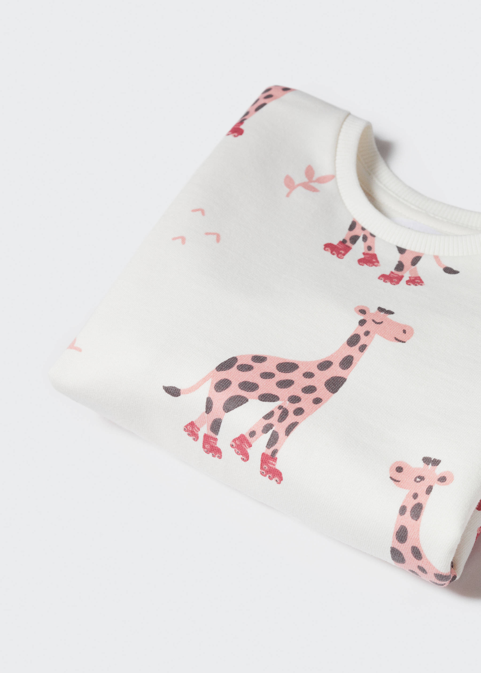 Printed cotton sweatshirt - Details of the article 0