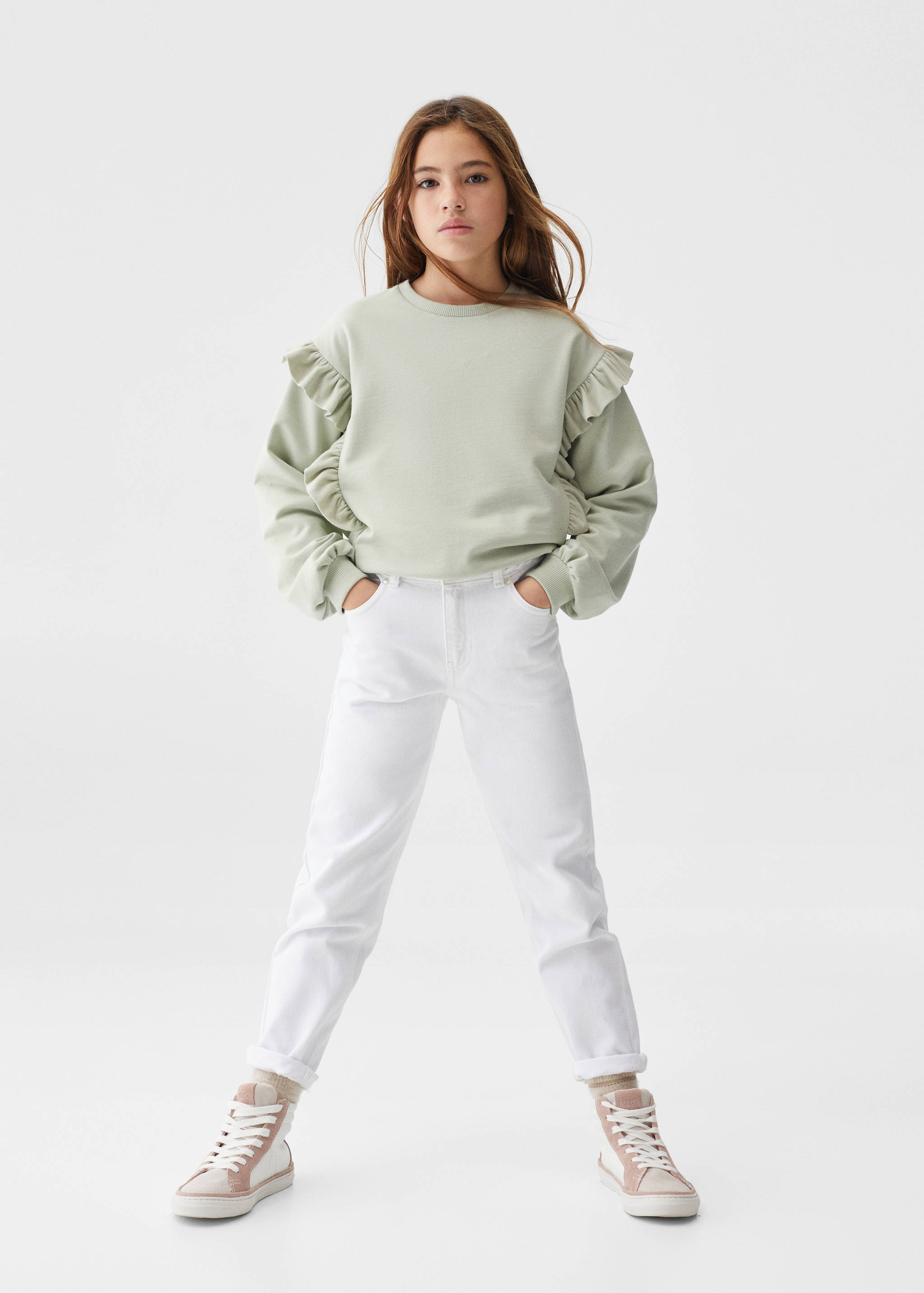 سترة قطنية مكشكشة - رؤية عامة