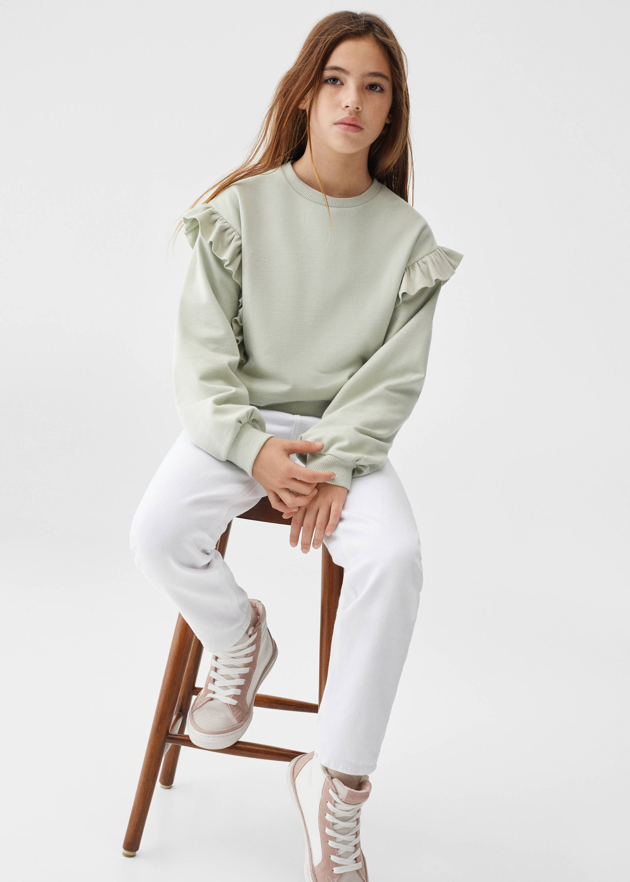 سترة قطنية مكشكشة - تفاصيل المنتج 2