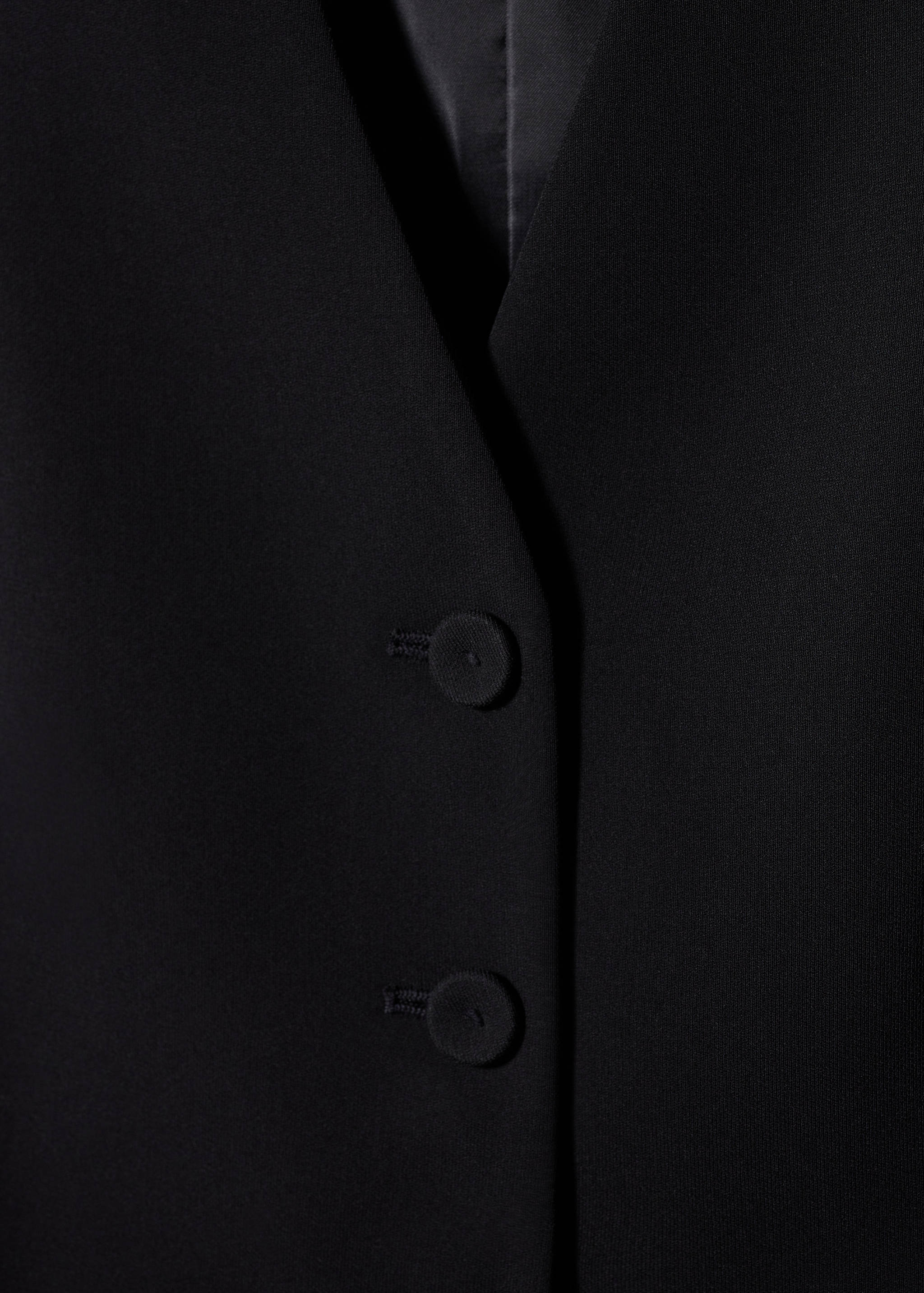 Suit waistcoat with buttons - Details of the article 8