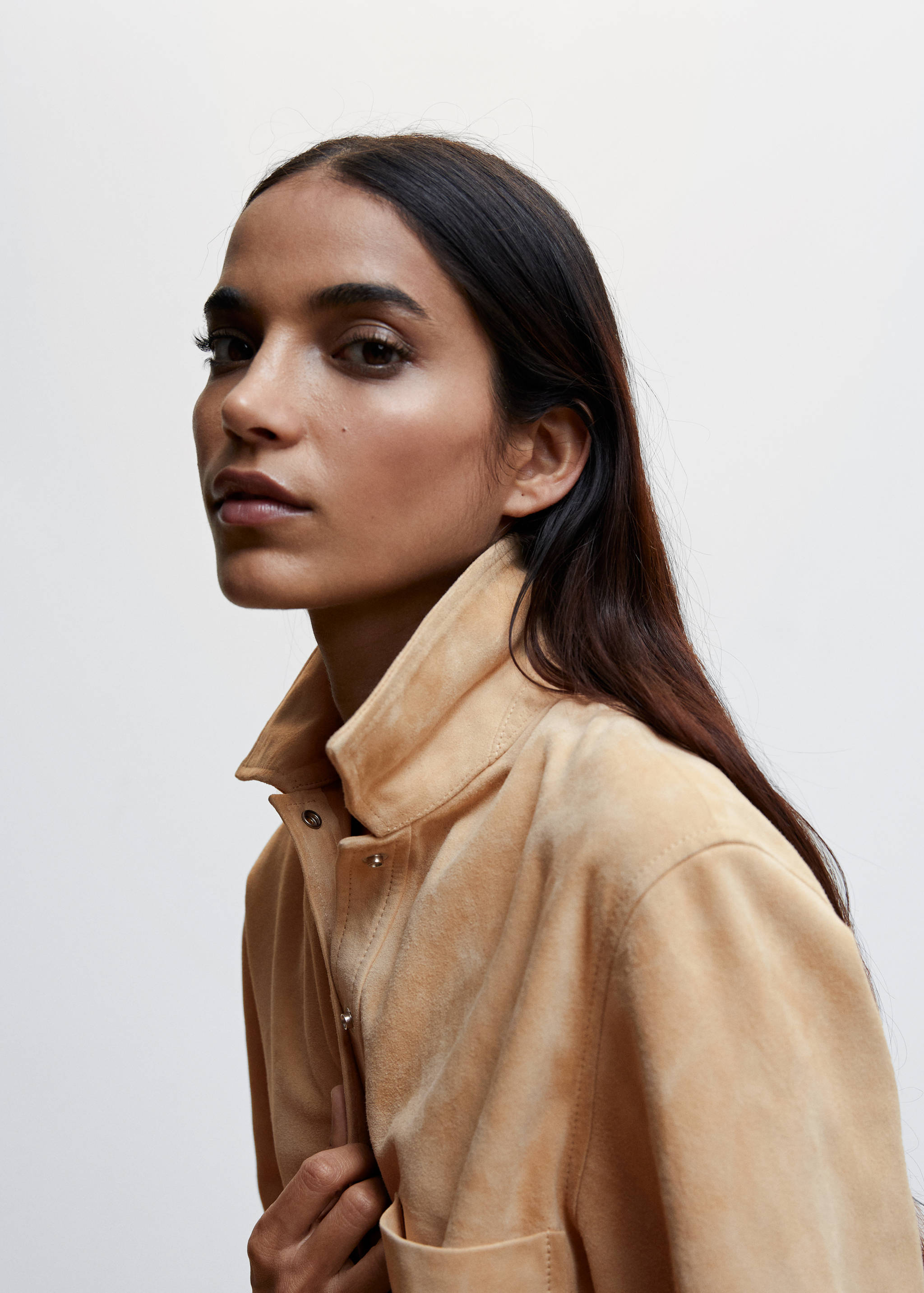 Vestido piel botones - Detalle del artículo 6