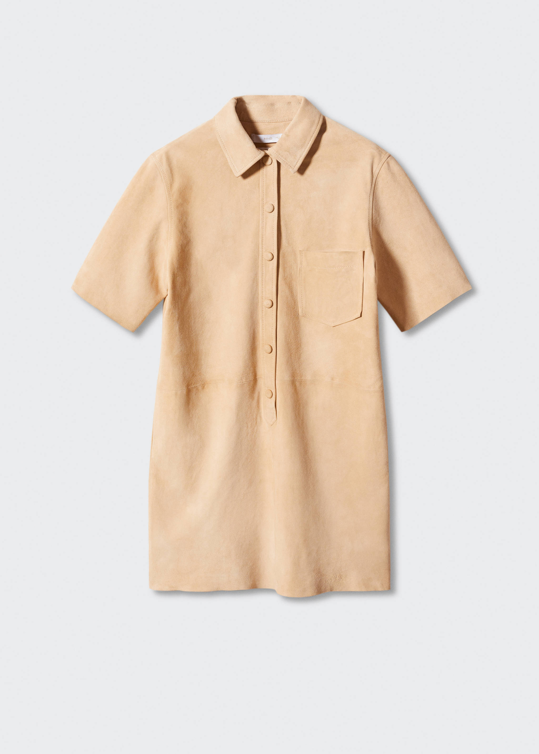 Vestido piel botones - Artículo sin modelo