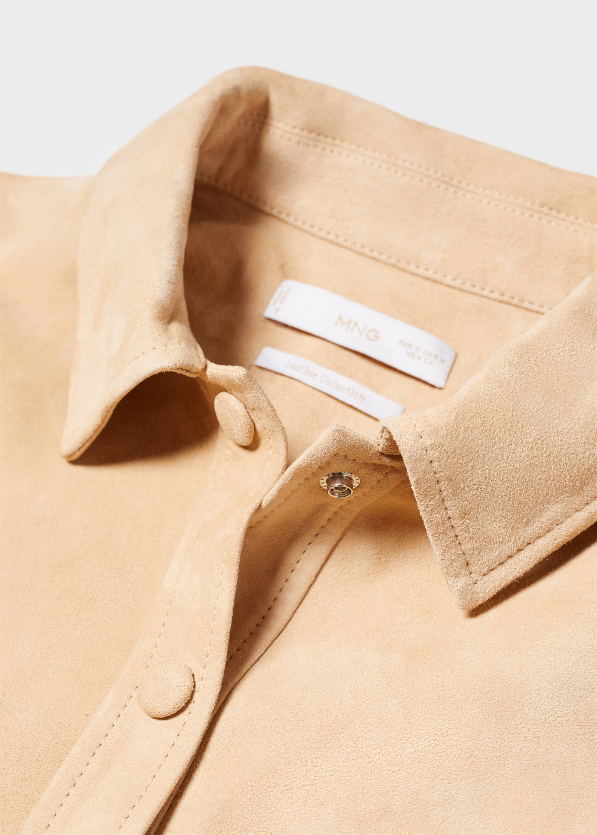 Vestido piel botones - Detalle del artículo 8