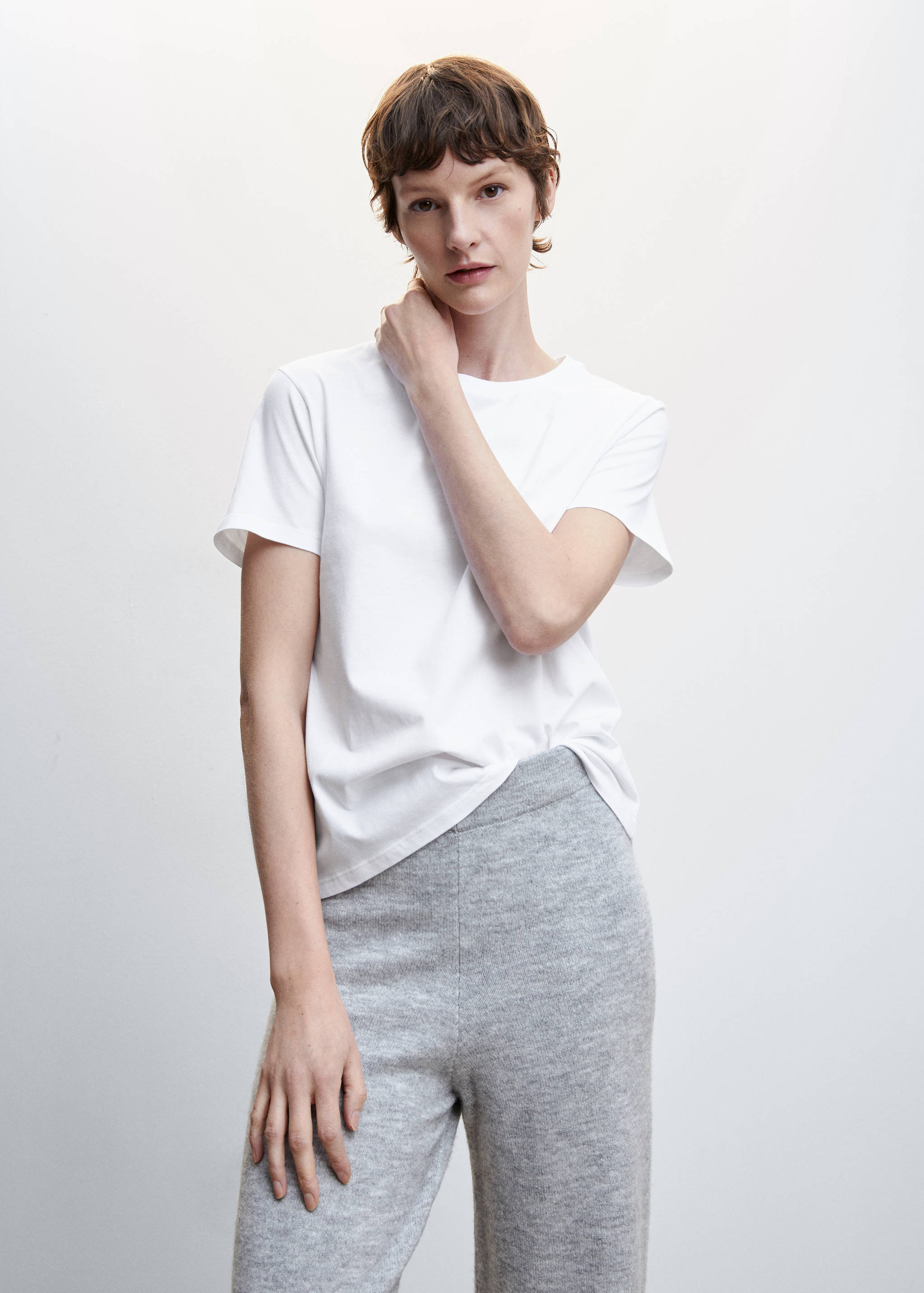 2 pack cotton t-shirt - Medium plane