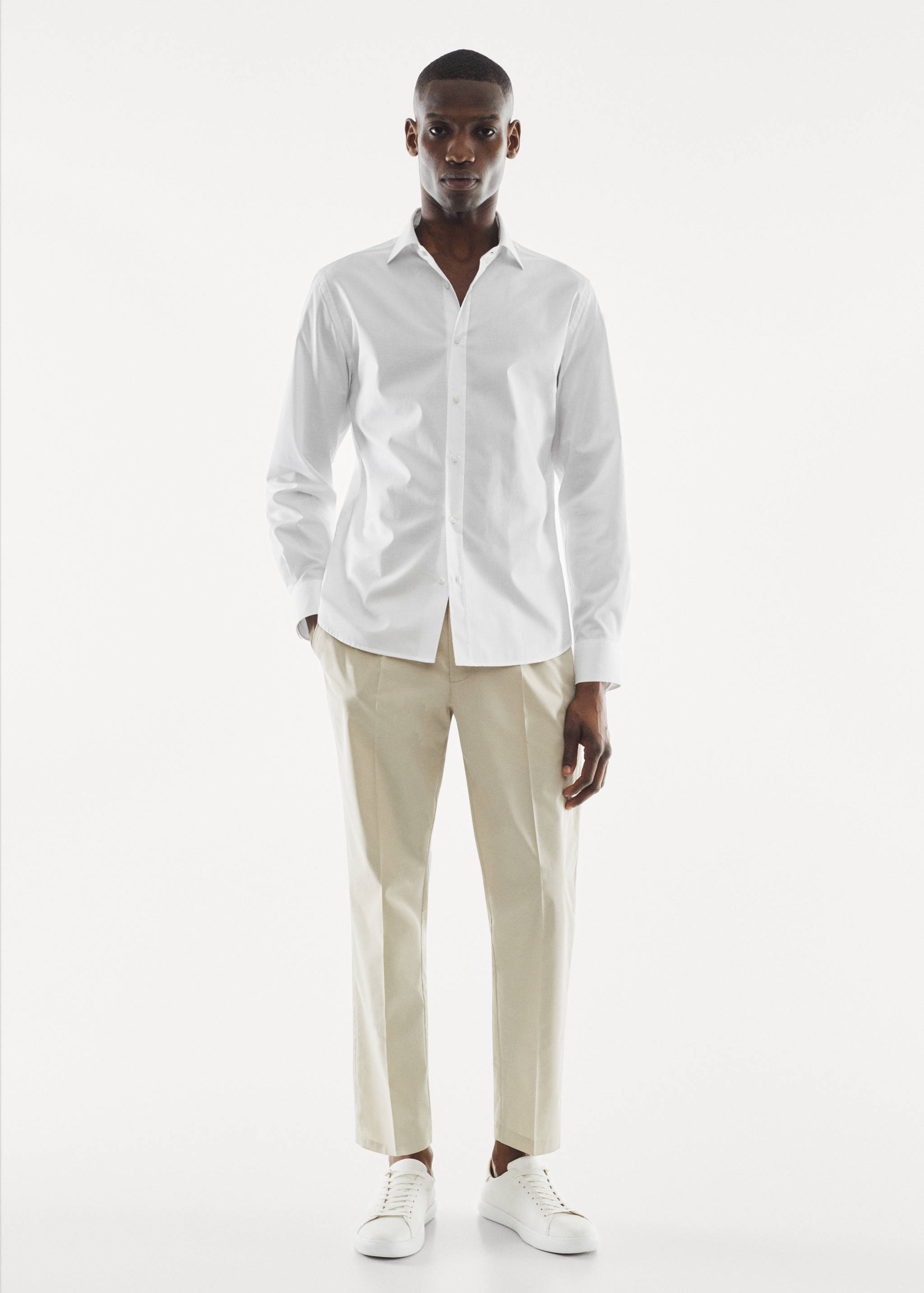 Cotton slim-fit t-shirt - General plane