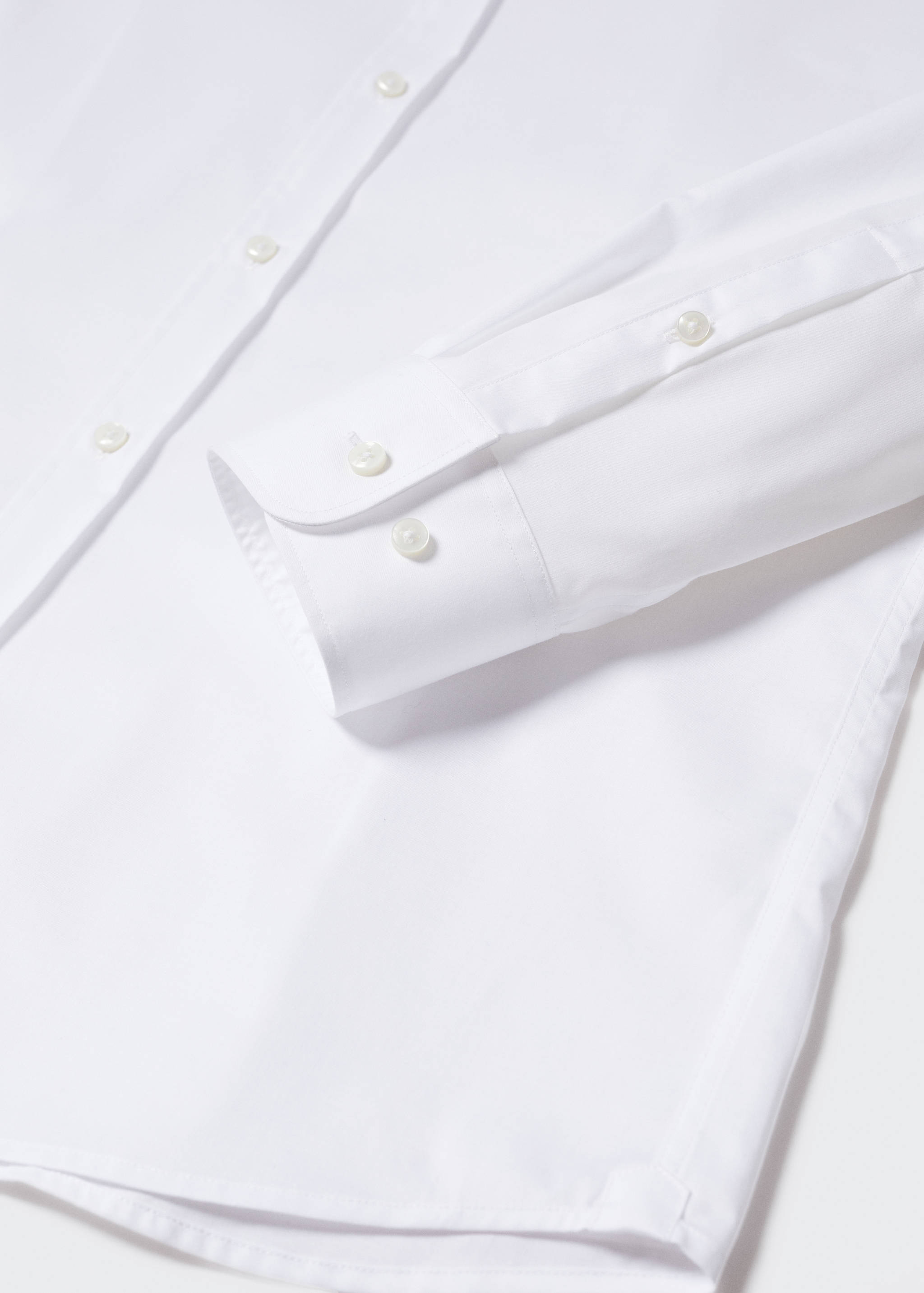 Cotton slim-fit t-shirt - Details of the article 8