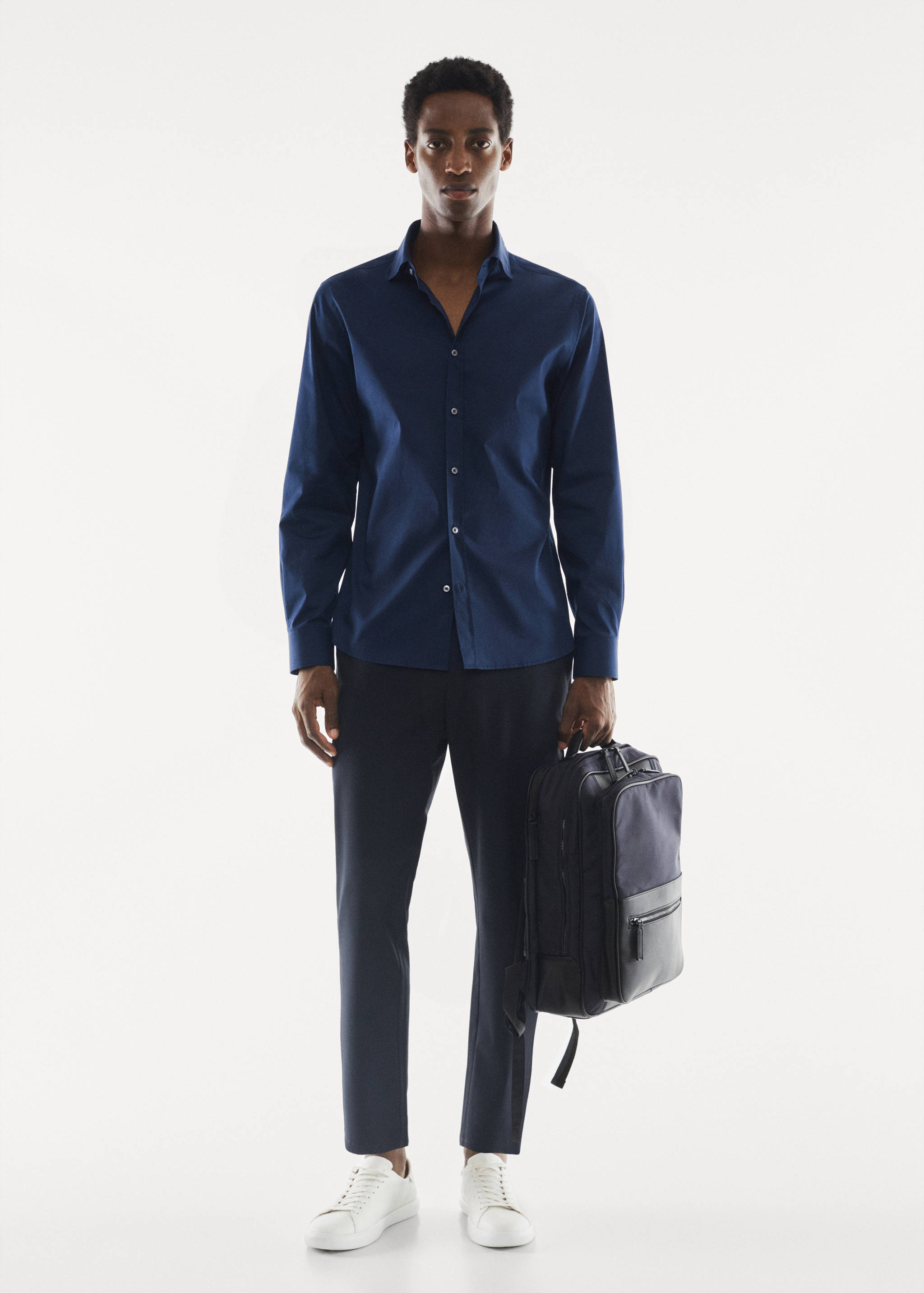 Cotton slim-fit t-shirt - General plane