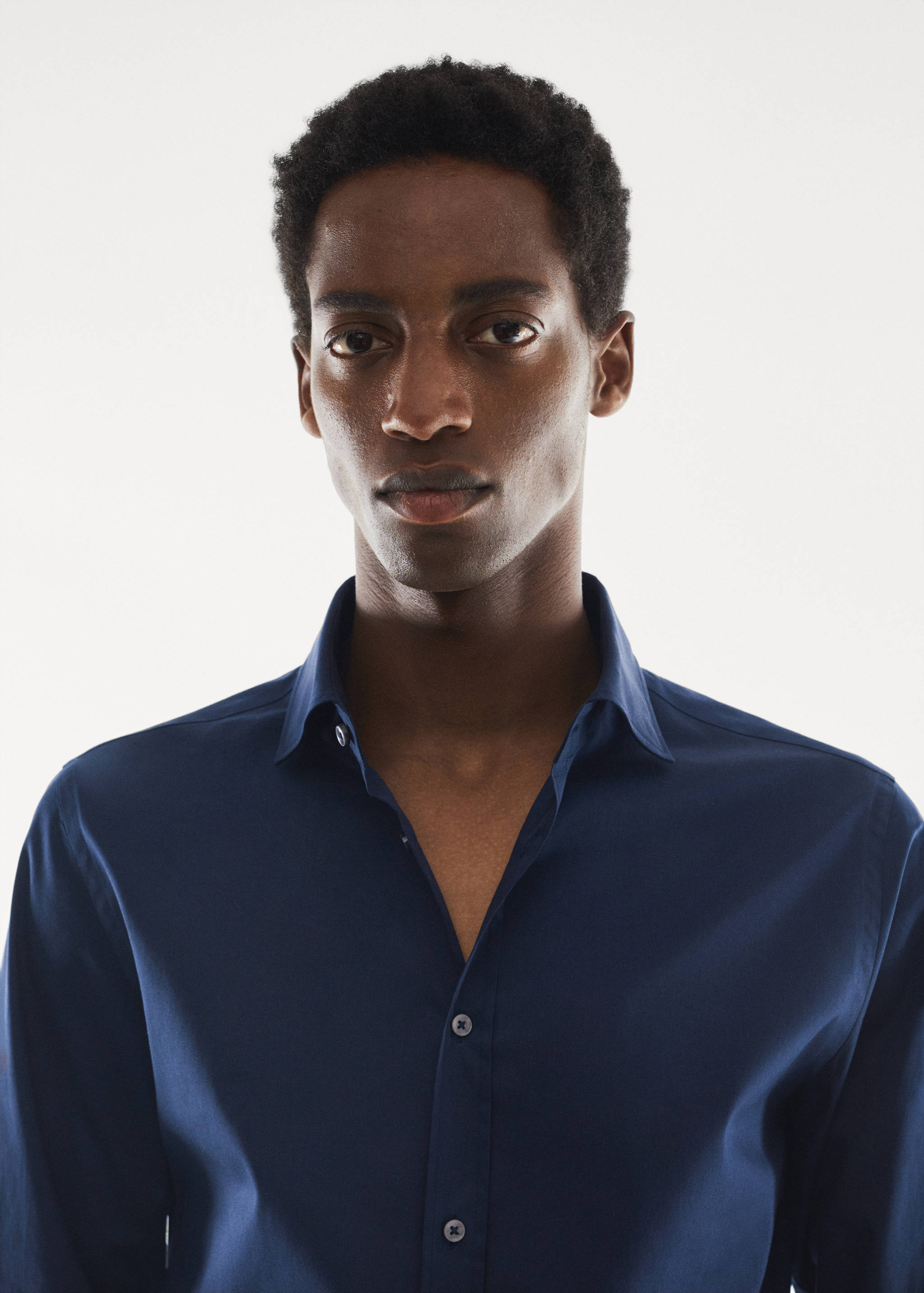 Cotton slim-fit t-shirt - Details of the article 6