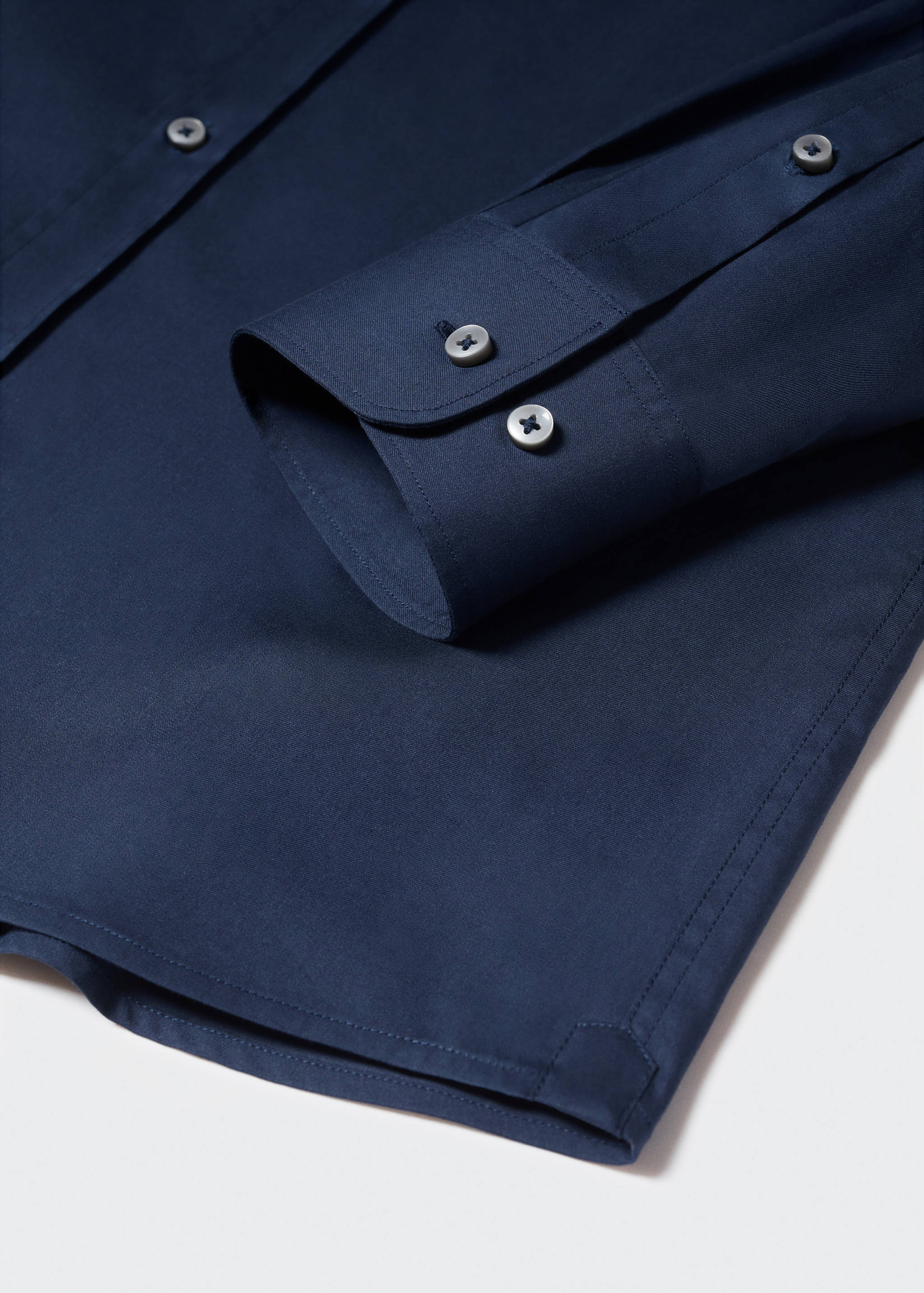 Cotton slim-fit t-shirt - Details of the article 8