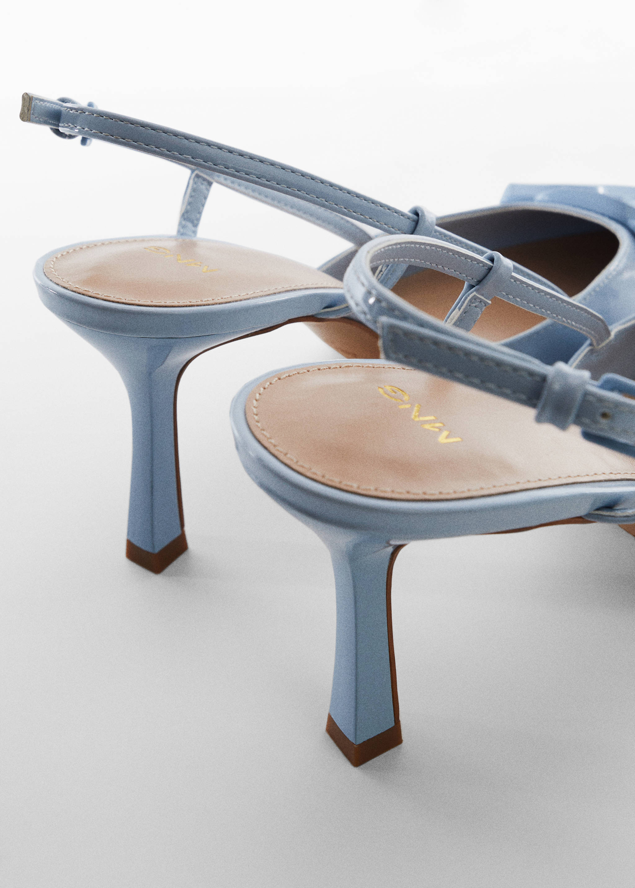 حذاء بكعب عالي مكشوف  - تفاصيل المنتج 1