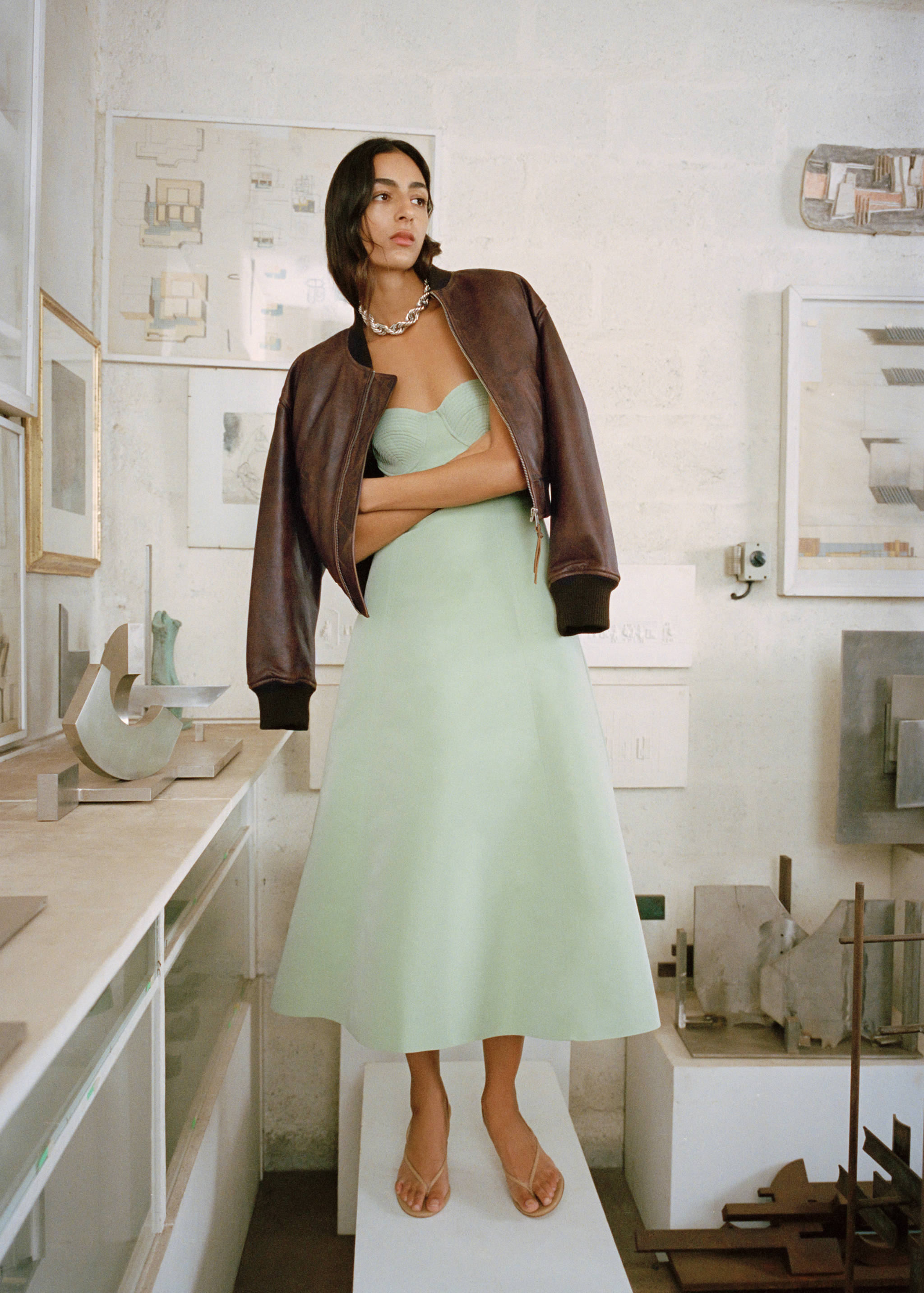 Korsetjurk met A-lijn - Detail van het artikel 6