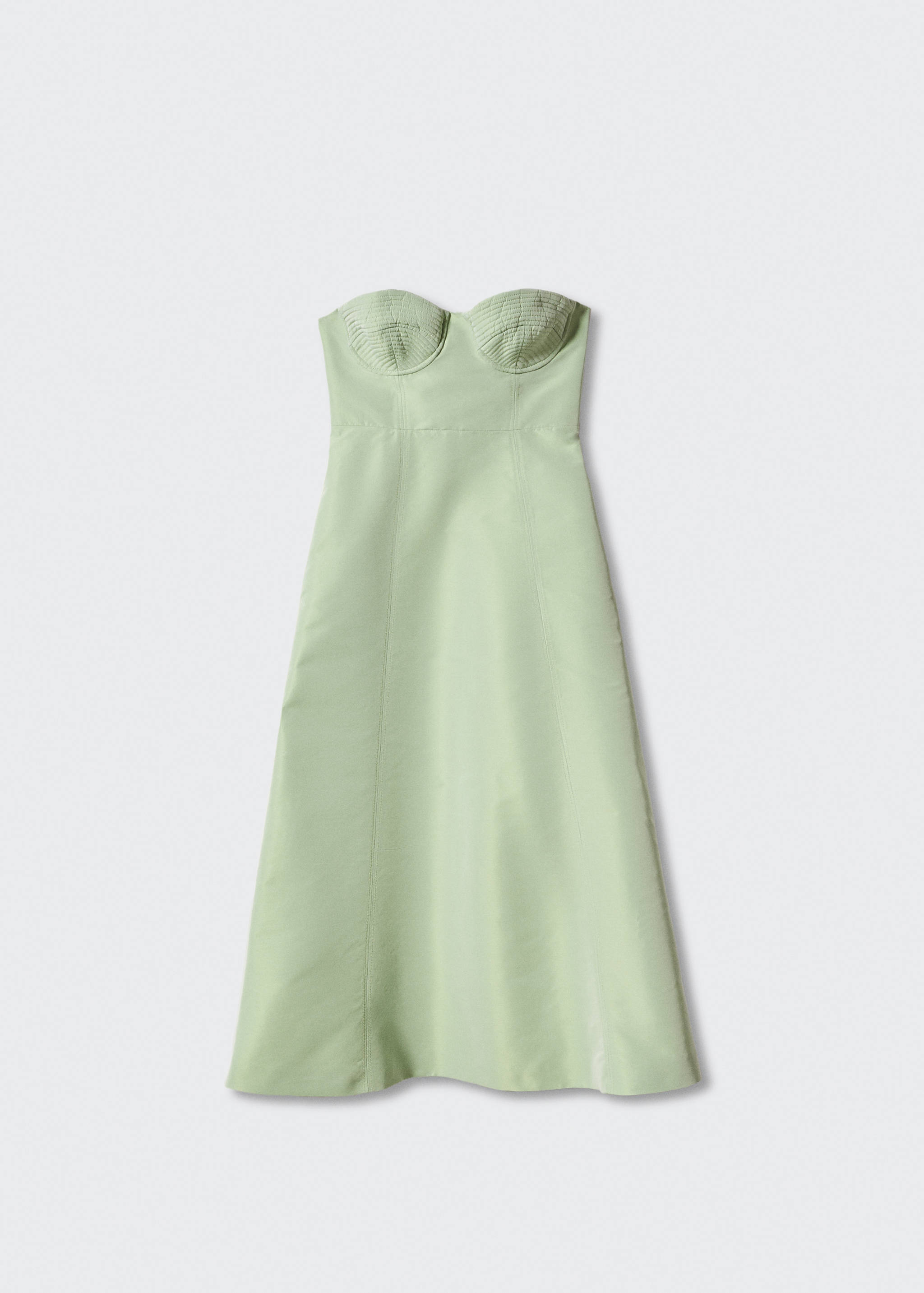 Korsetjurk met A-lijn - Artikel zonder model