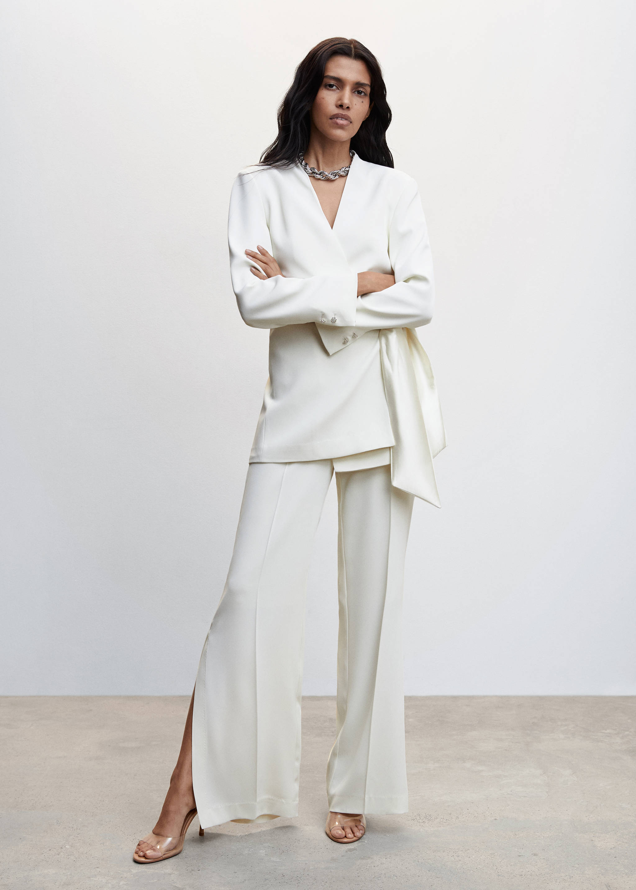 Jacket with side knot - General plane