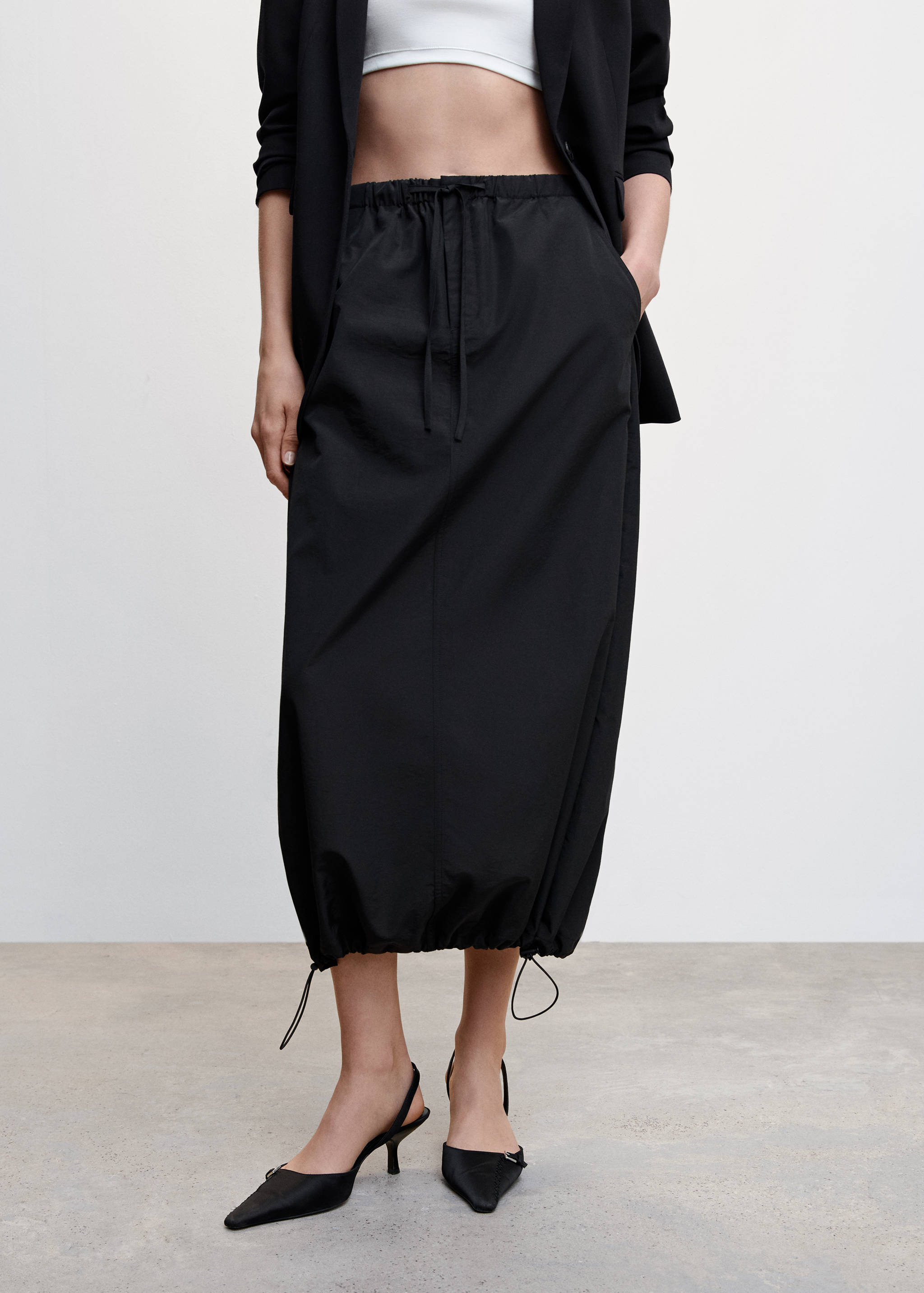 Jupe parachute - Plan moyen