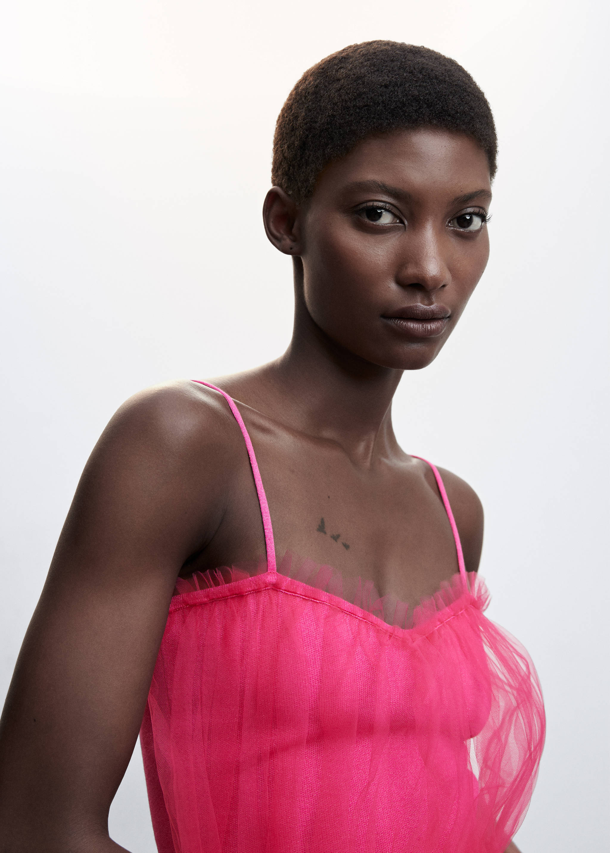 Top gasa escote corazón - Detalle del artículo 1