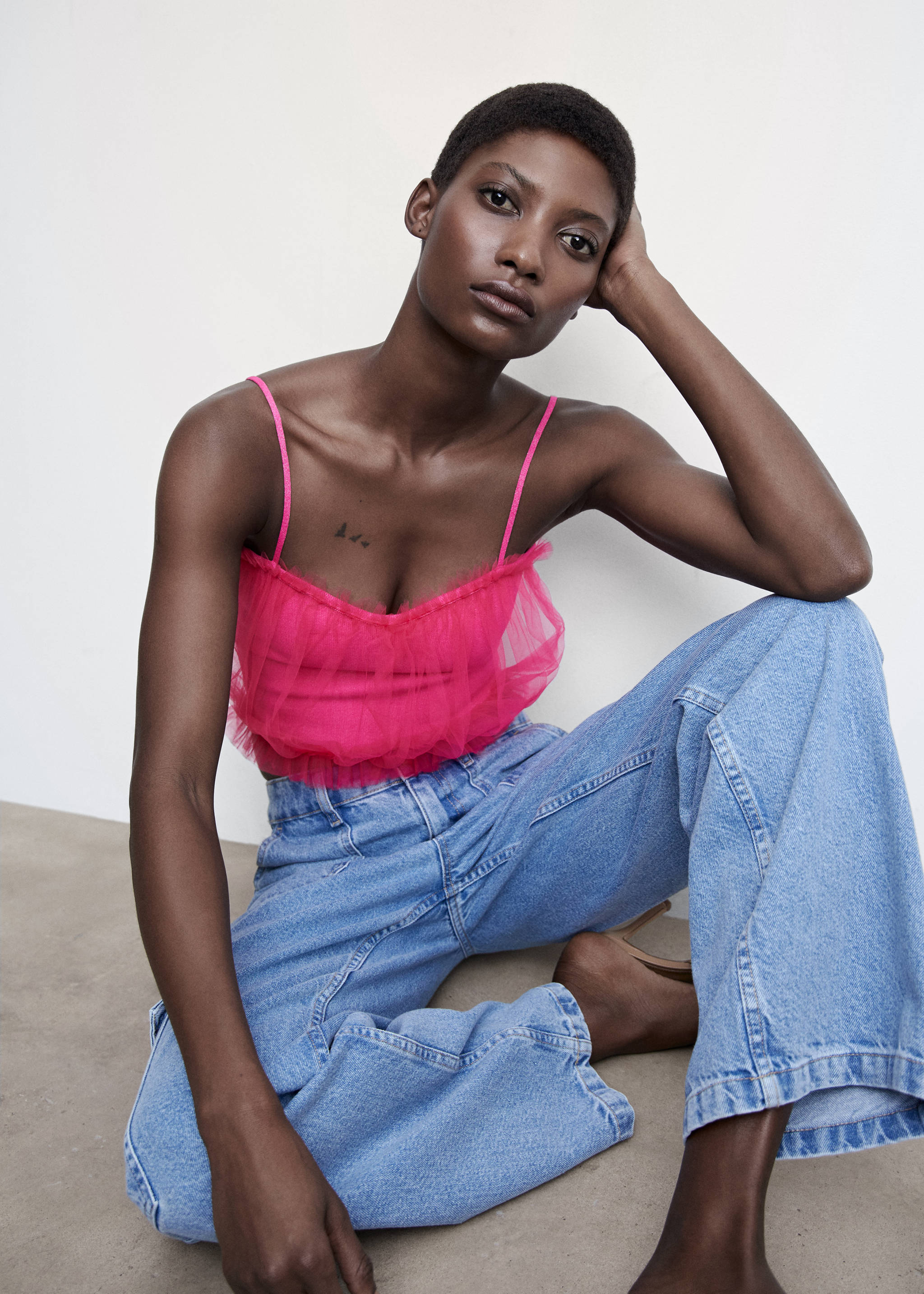 Top gasa escote corazón - Detalle del artículo 2