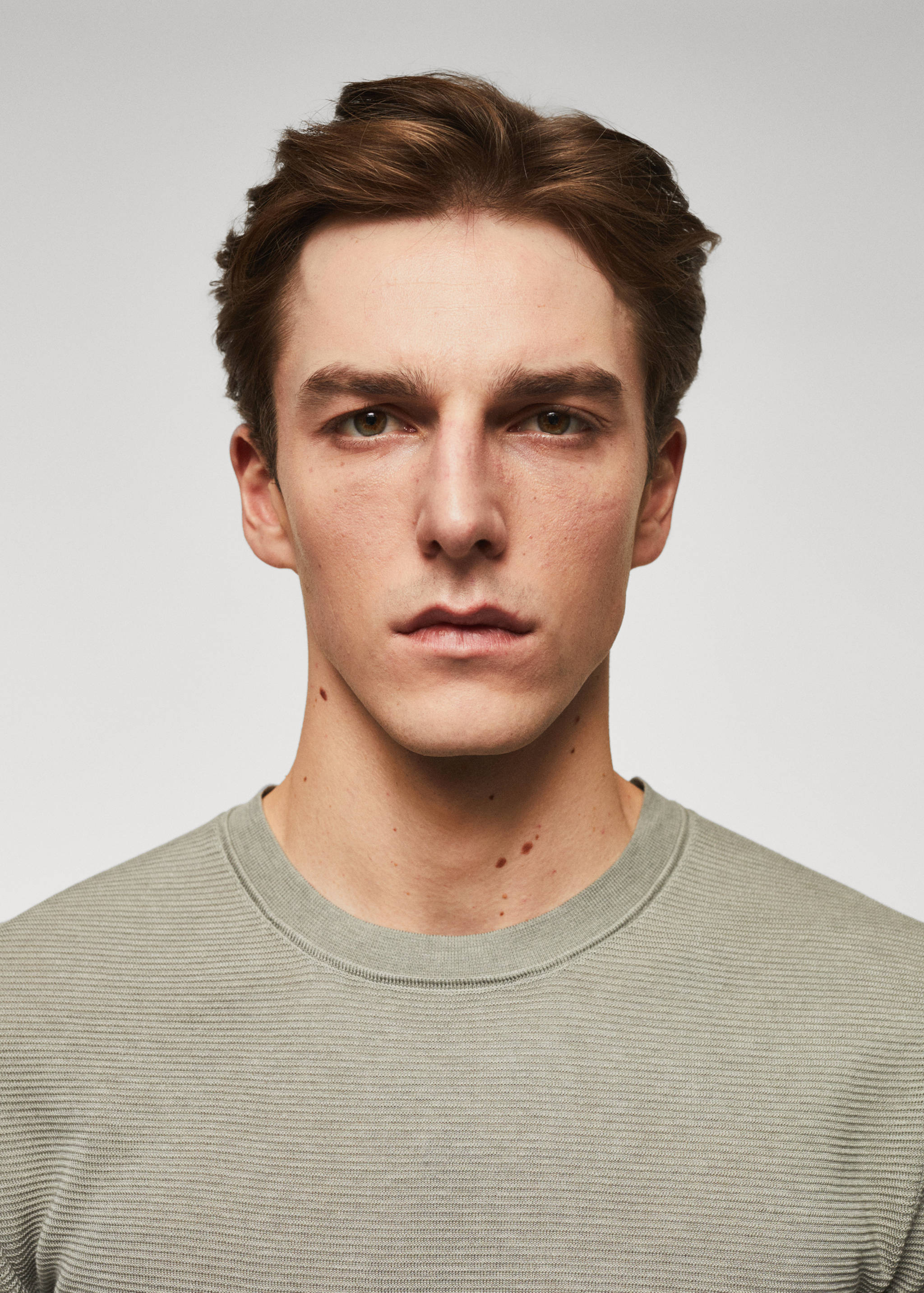 T-shirt maille coton structuré - Détail de l'article 1