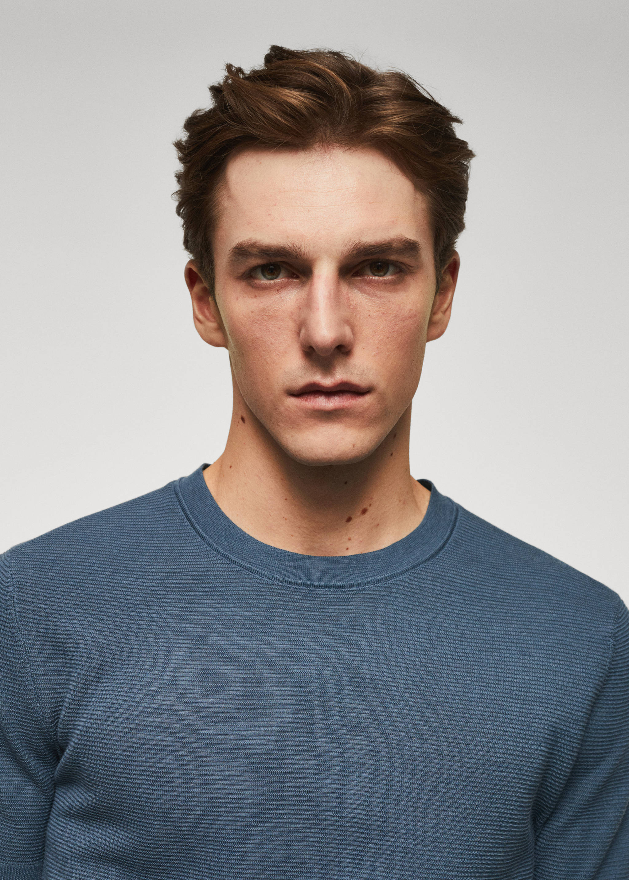 T-shirt maille coton structuré - Détail de l'article 1