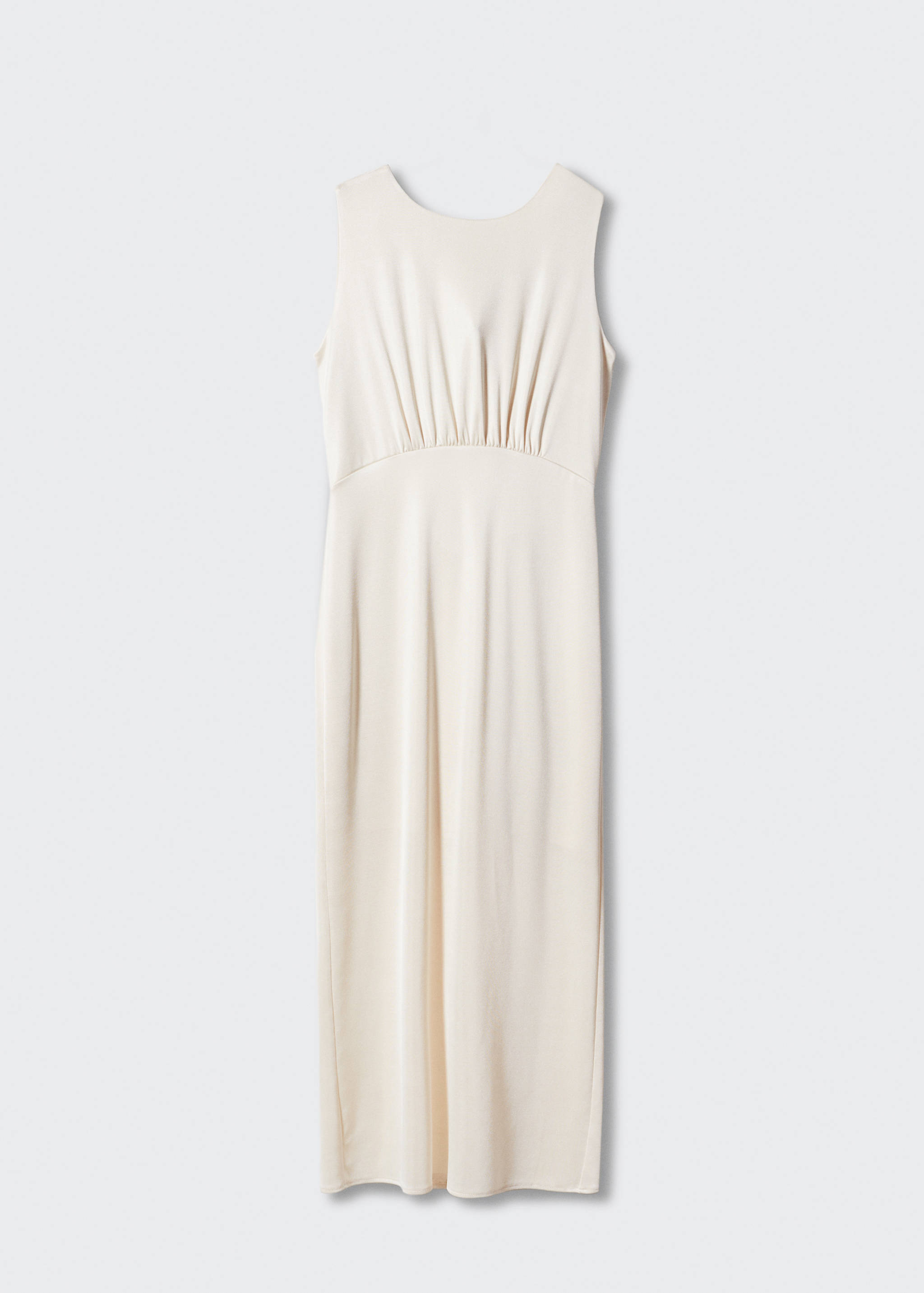 Robe ouverte dans le dos - Article sans modèle