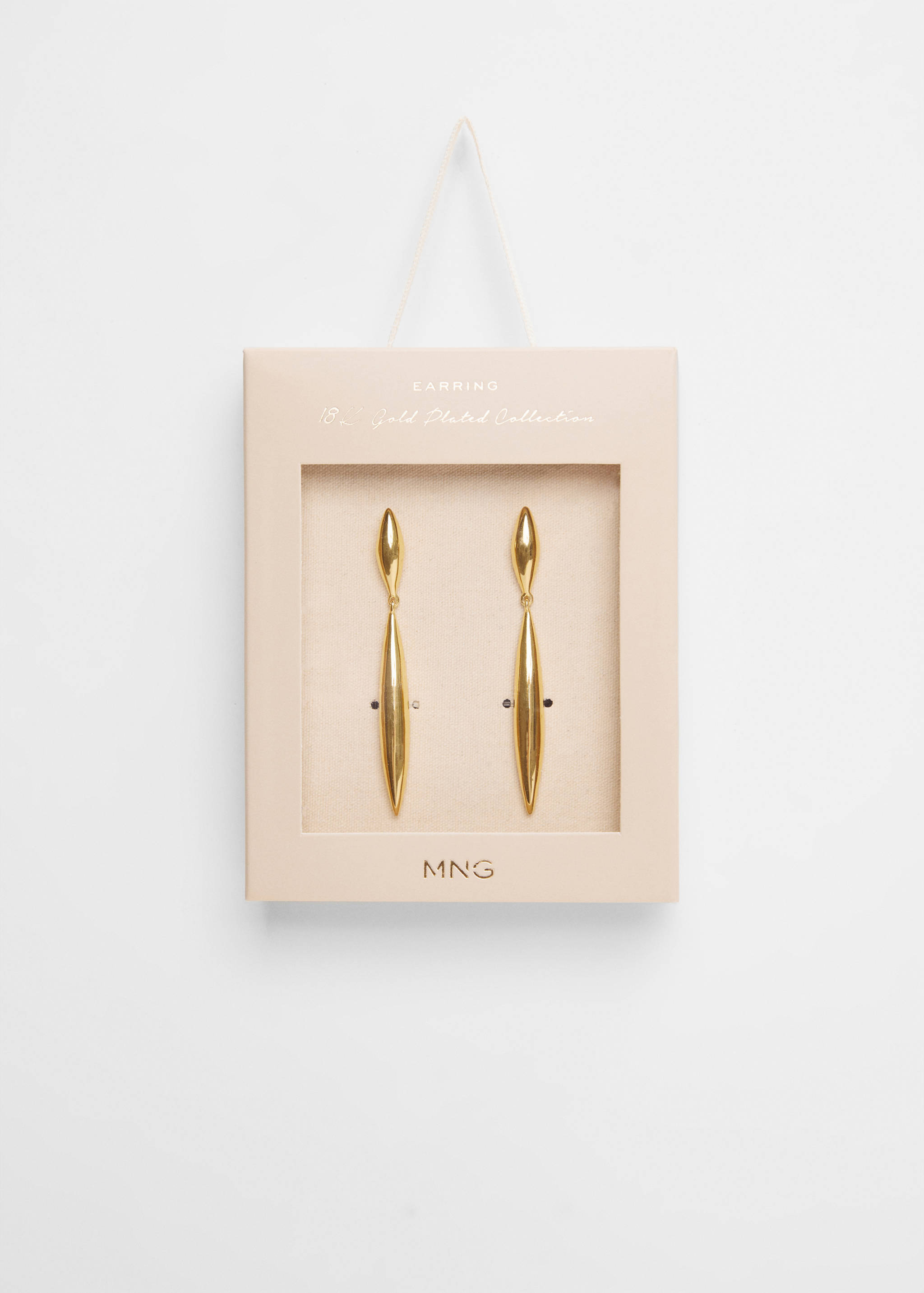 18K drop earrings - Details of the article 2