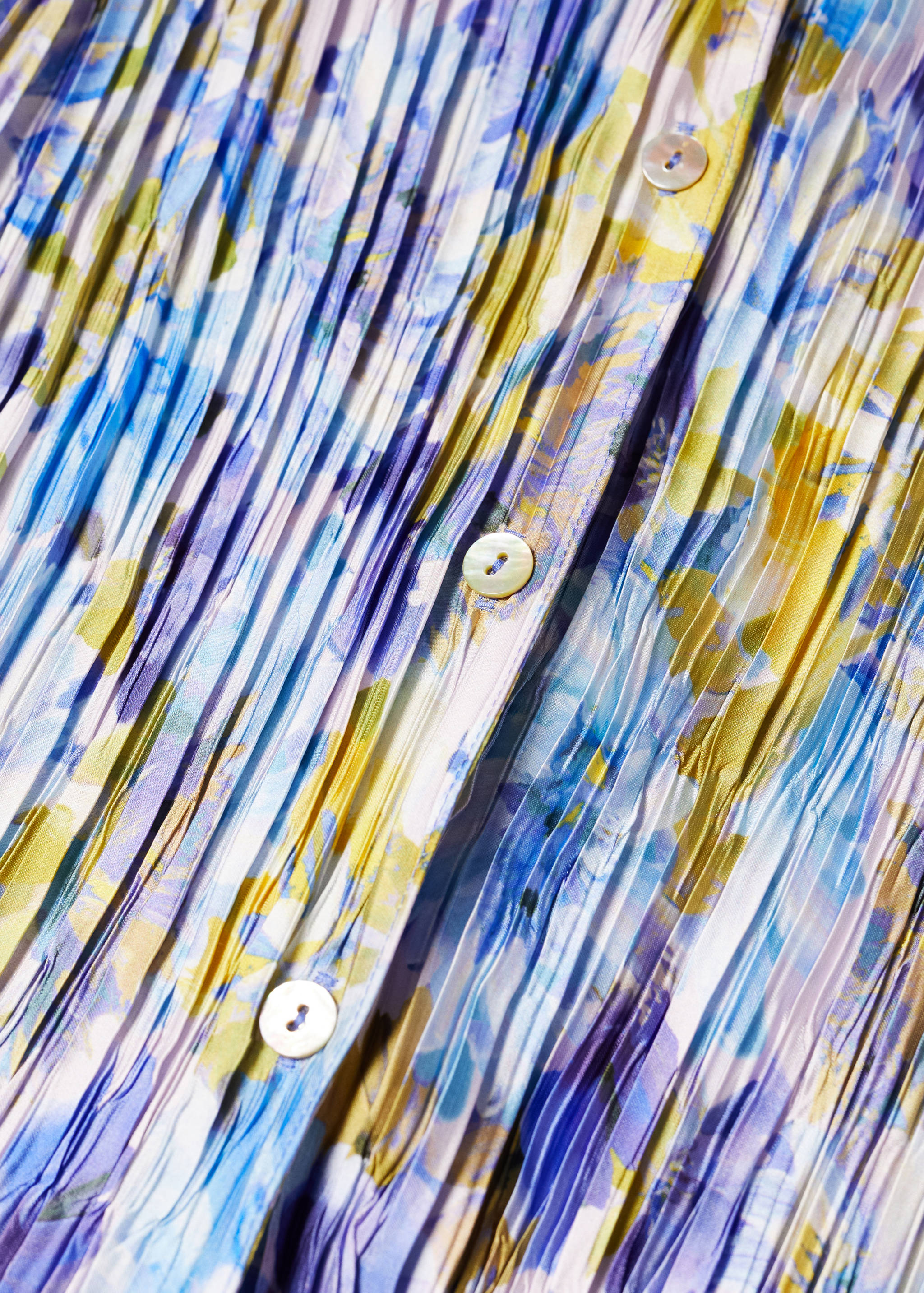 Printed shirred shirt - Details of the article 8
