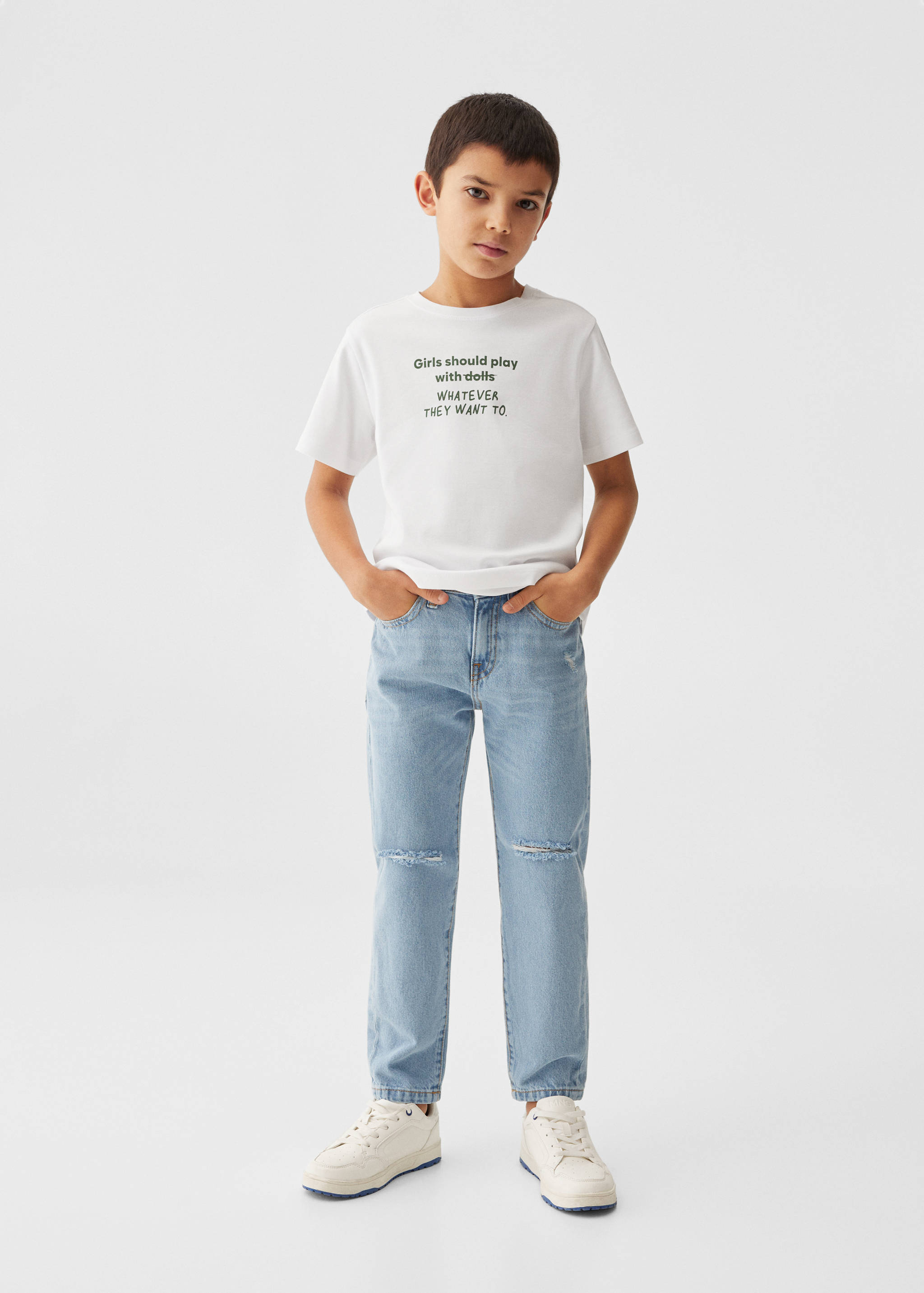 Women's Day t-shirt / KIDS - Details of the article 4