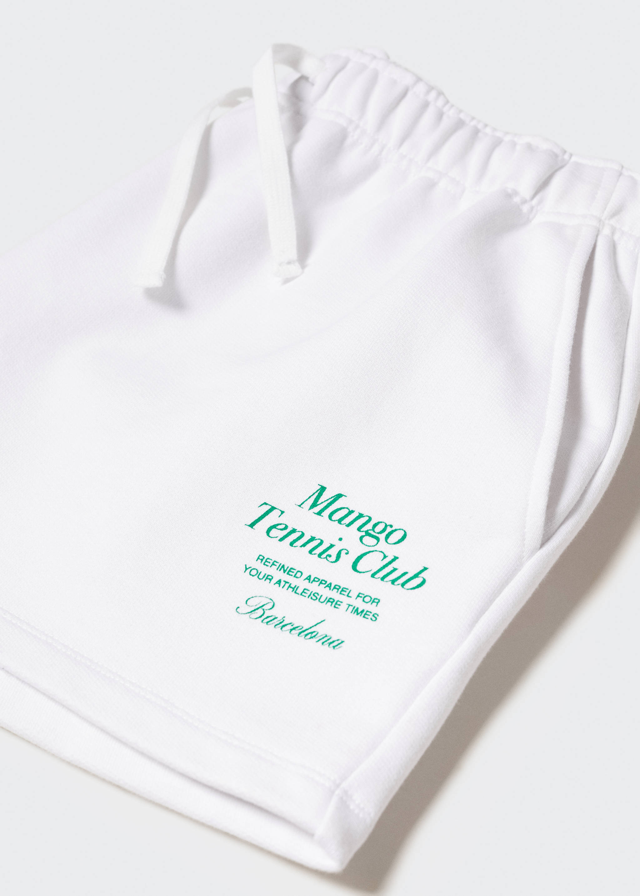 Трикотажные шорты с логотипом - Деталь изделия 8