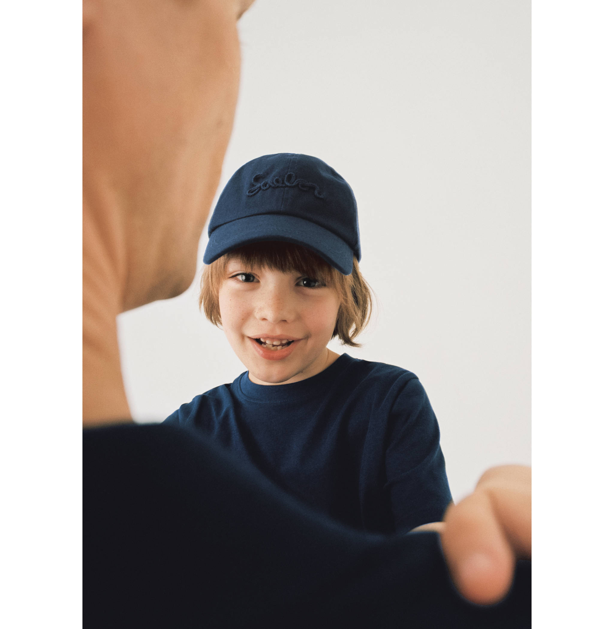 Casquette brodée coton - Plan général