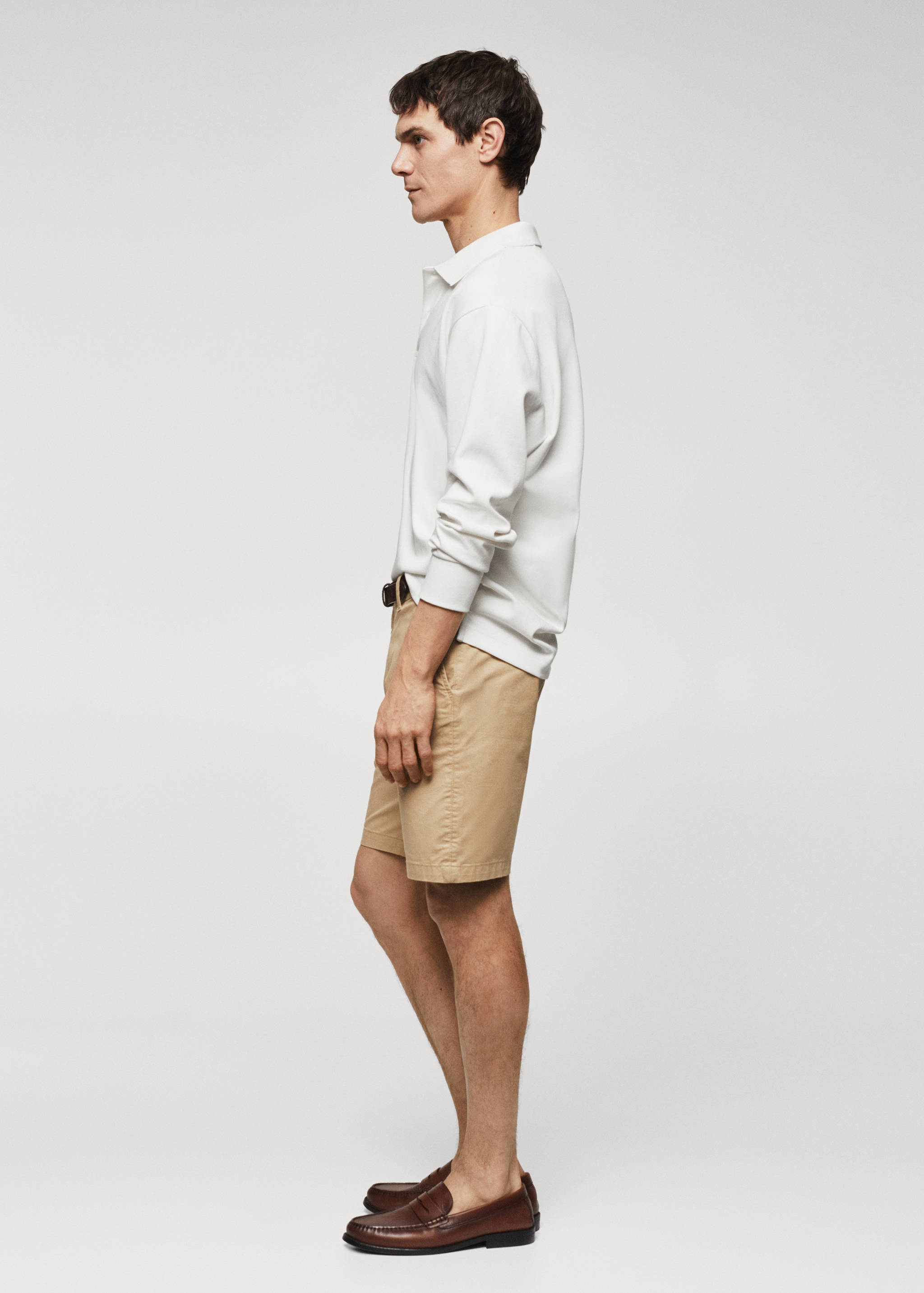 Polo coton à manches longues - Détail de l'article 1