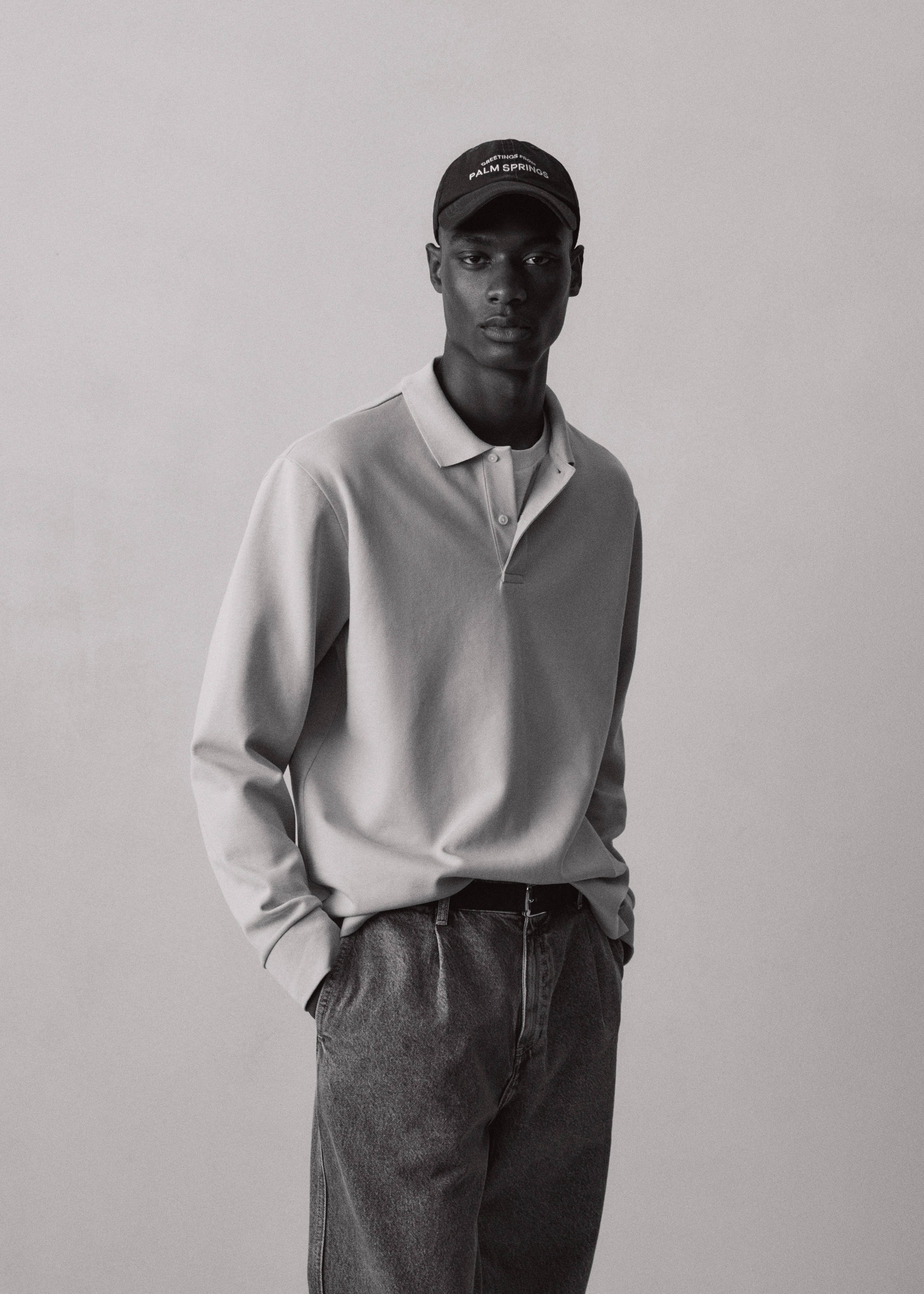 Polo coton à manches longues - Détail de l'article 6