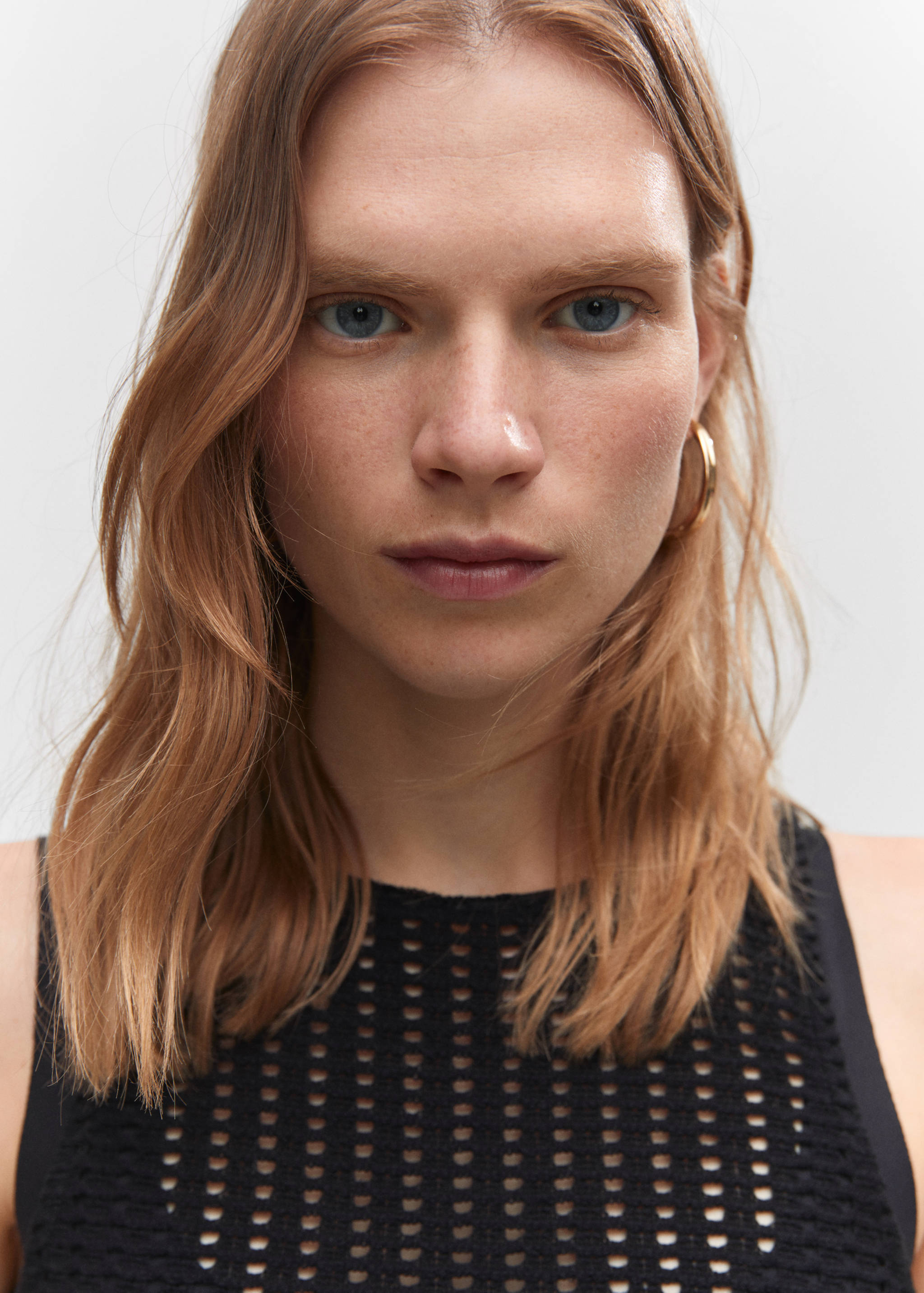 Openwork knit dress - Details of the article 6